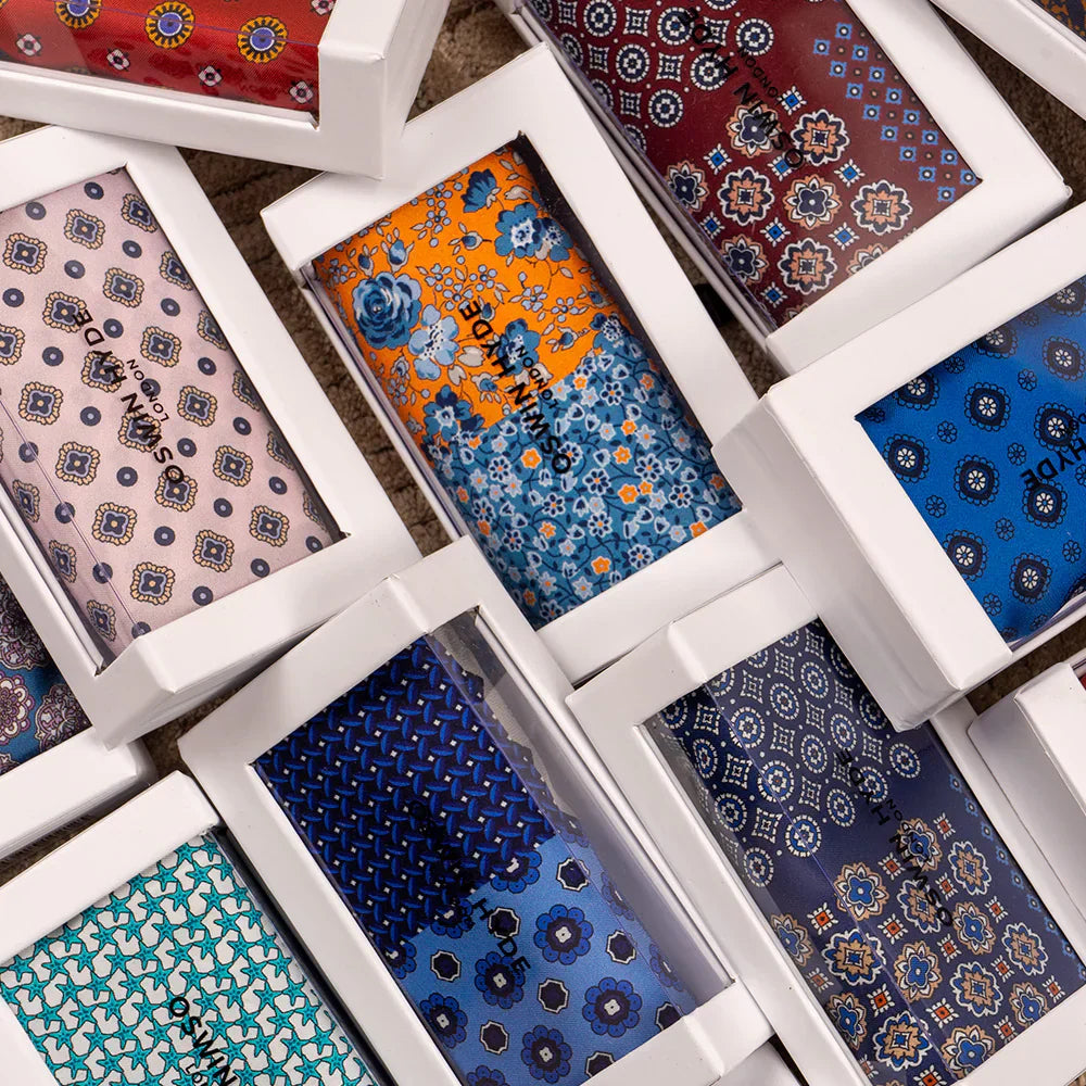 Pile of Pocket Squares - Oswin Hyde
