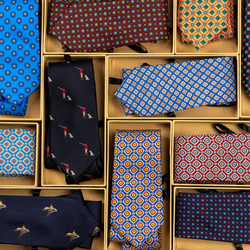 Mens tie selection from Oswin Hyde
