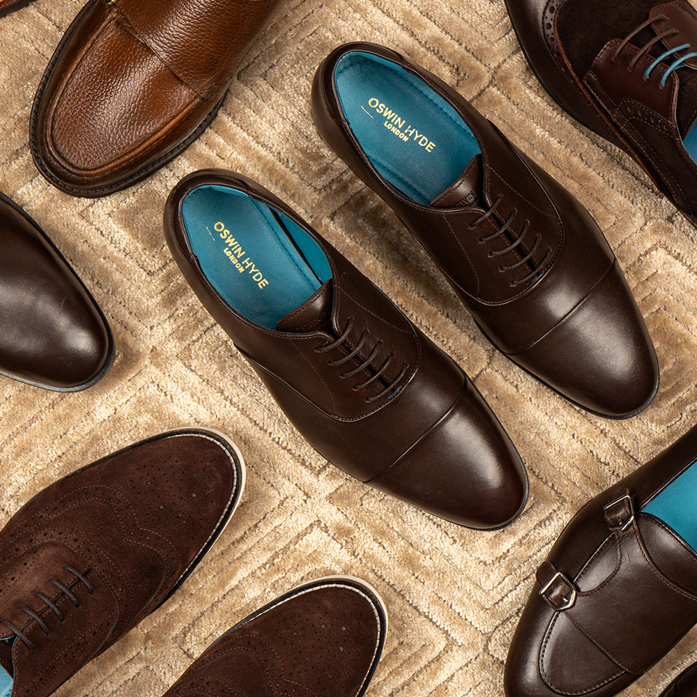 The Sophistication of Brown Cap-Toe Derbies