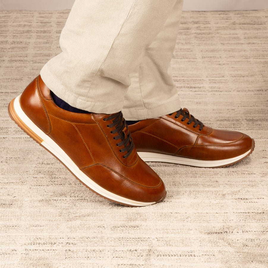 Elevating Casual Outfits with Leather Sneakers