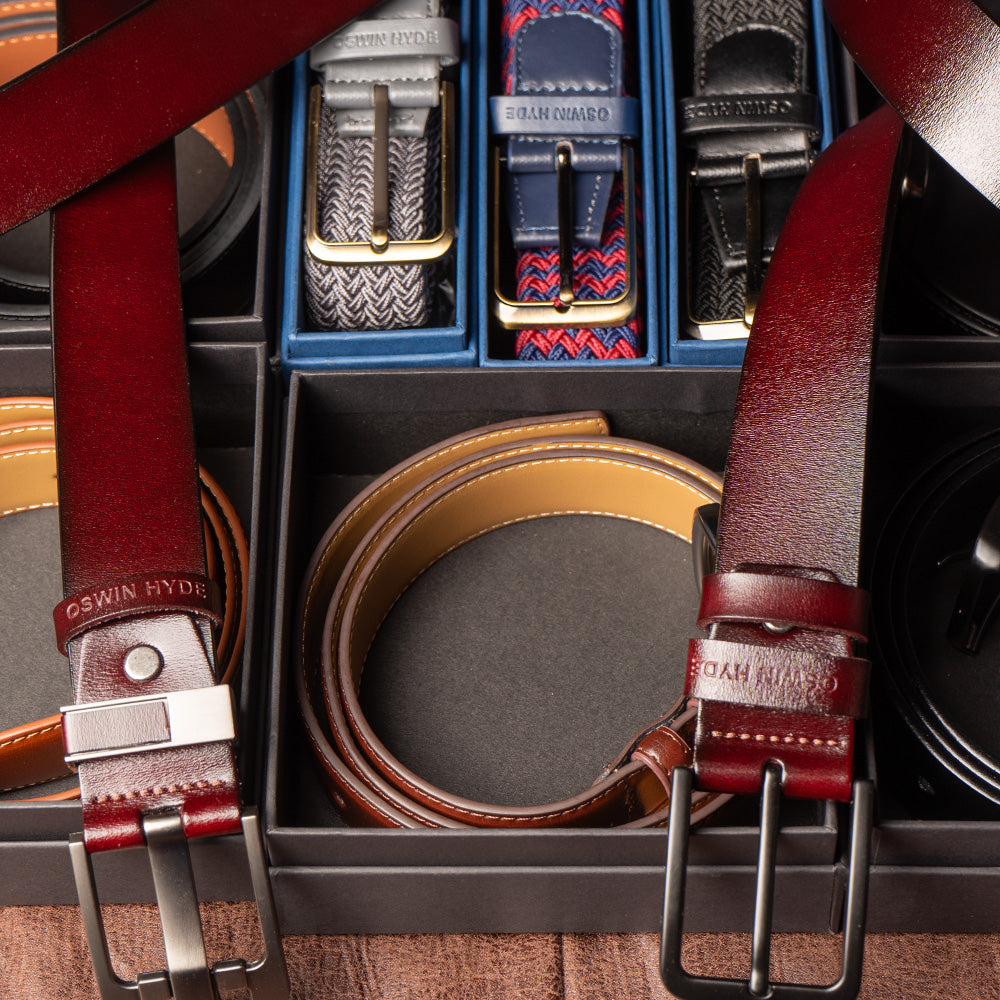 Men's Belt Size Chart: How to Measure Your Belt Size