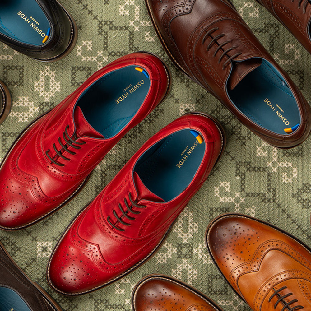 Shop Mens Brogues Shoes | Oswin Hyde