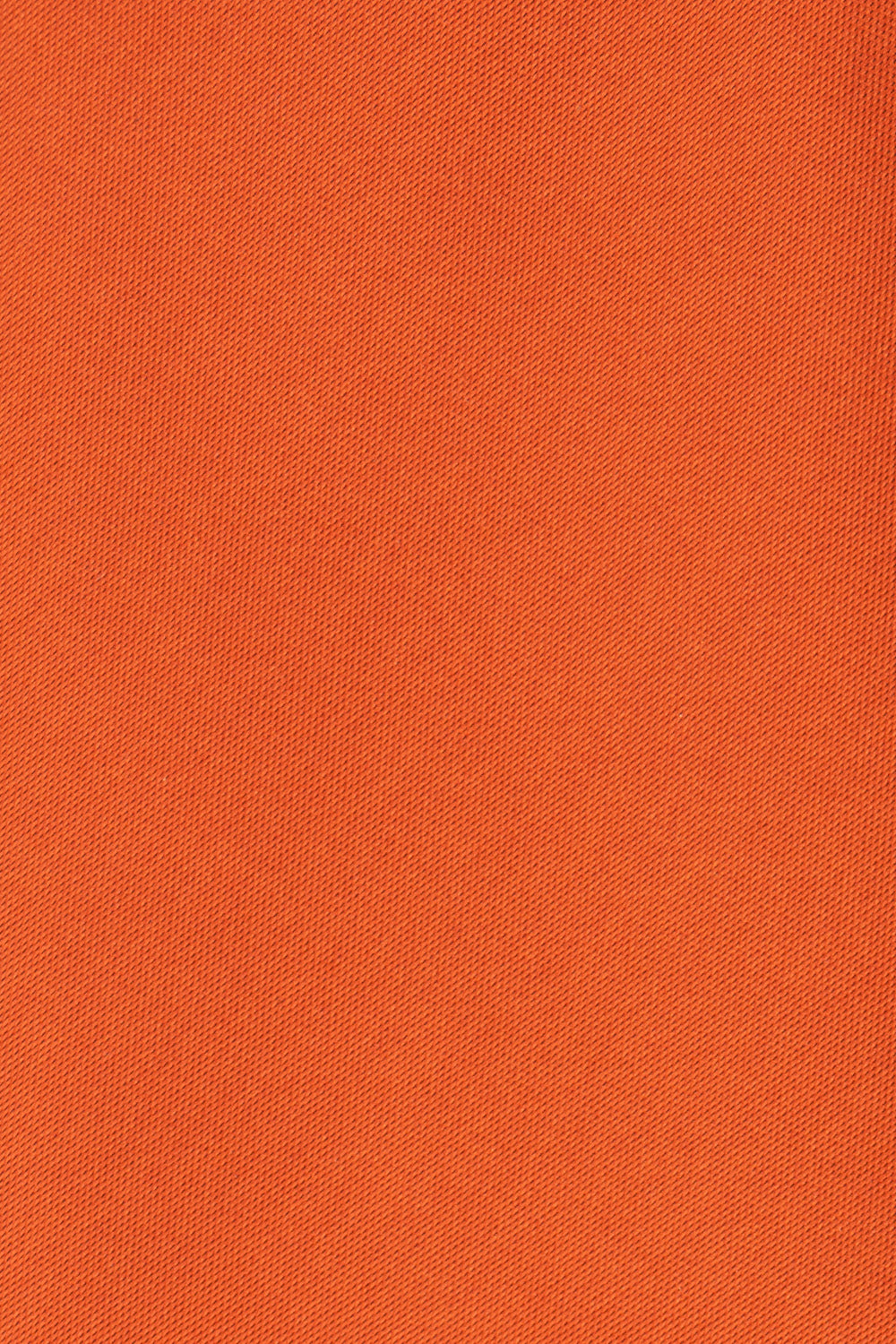 Sleek Orange tie with smooth design, perfect for weddings, office wear, and formal occasions.