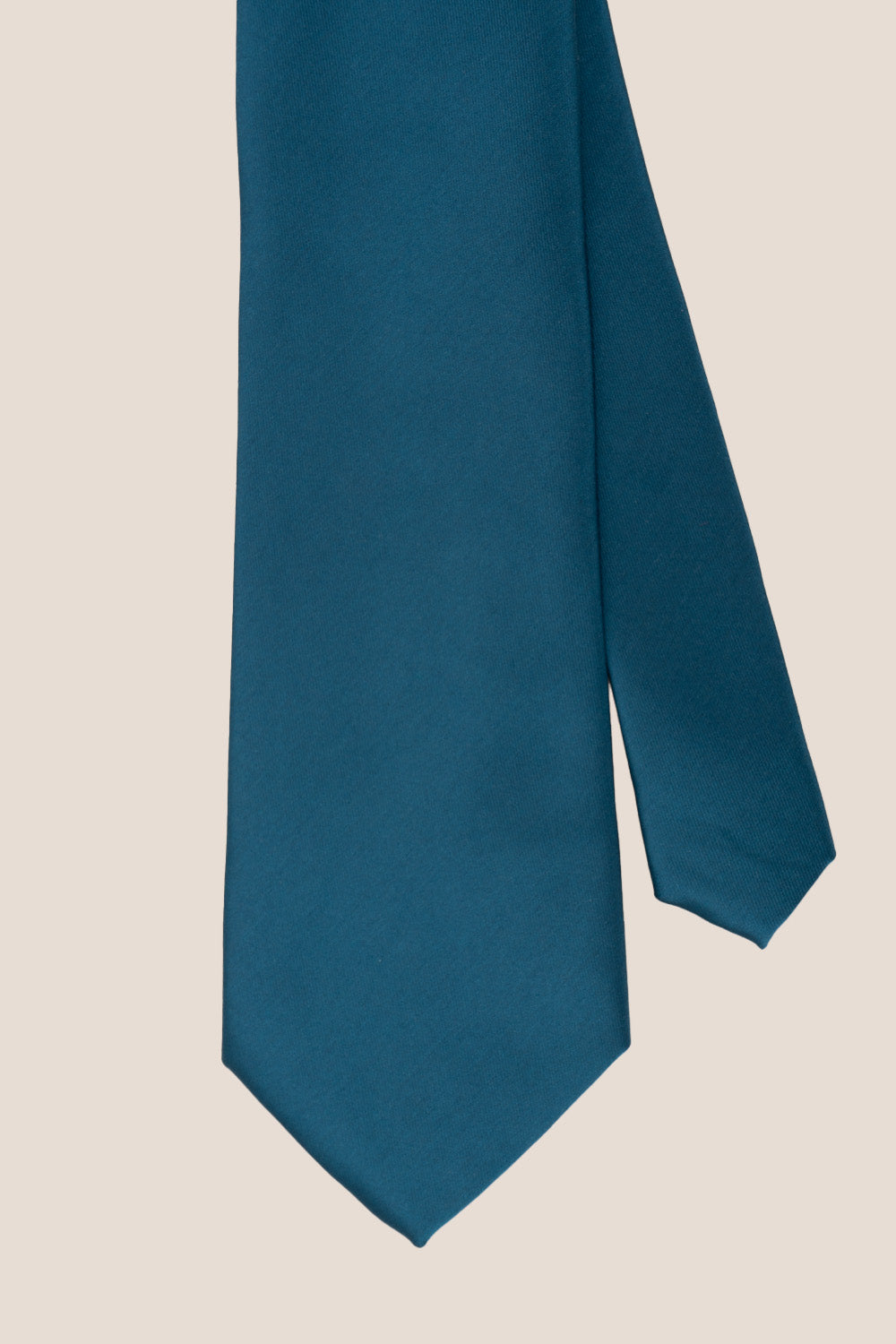 Sleek Turquoise tie with elegant design, ideal for weddings, office wear, and formal occasions.