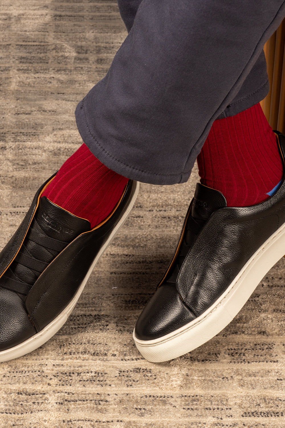Oswin Hyde Hot Six six pairs of high-quality socks for men, offering luxury, comfort, and style.