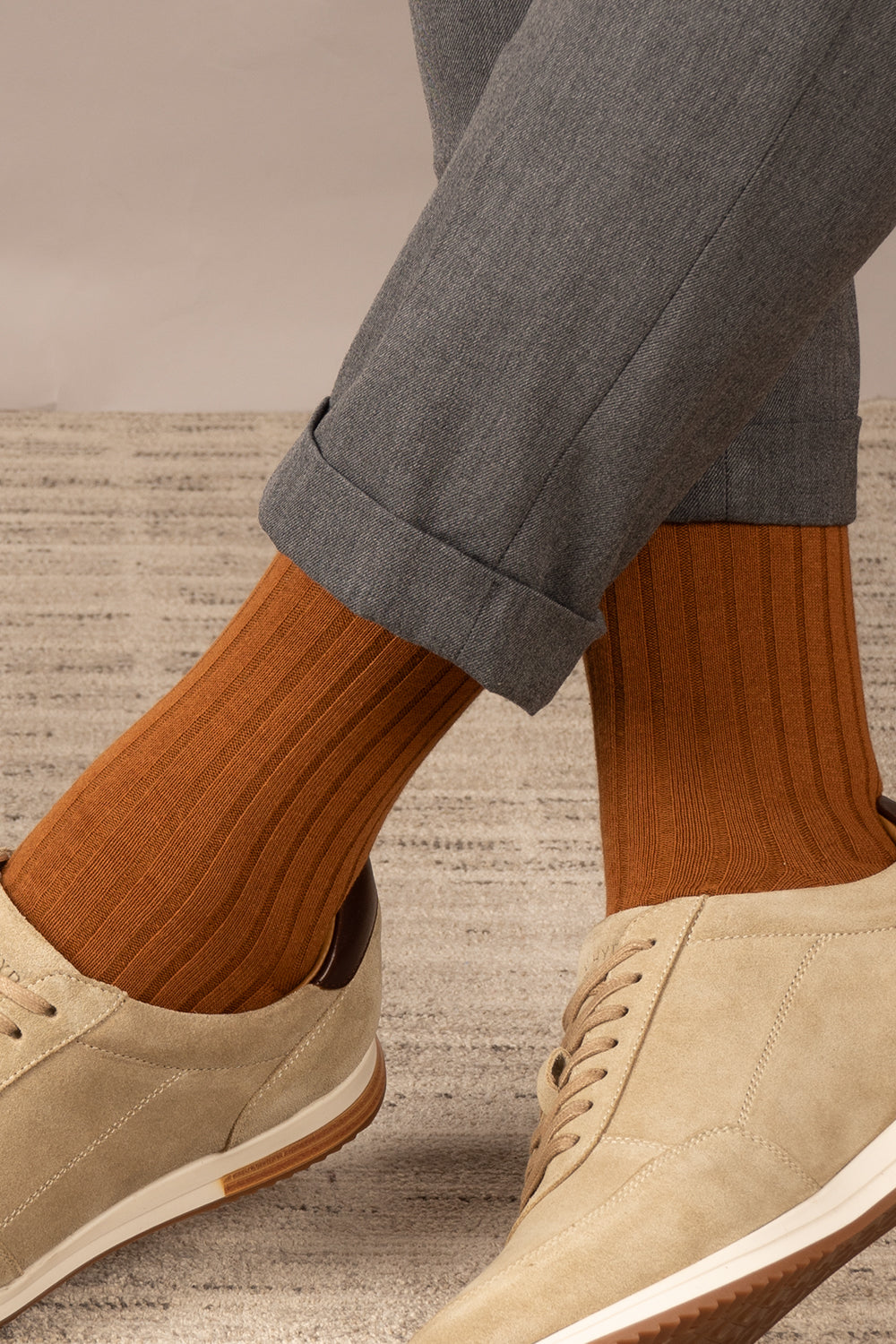 Oswin Hyde Earth three pack socks for men, offering comfort and style for every occasion.
