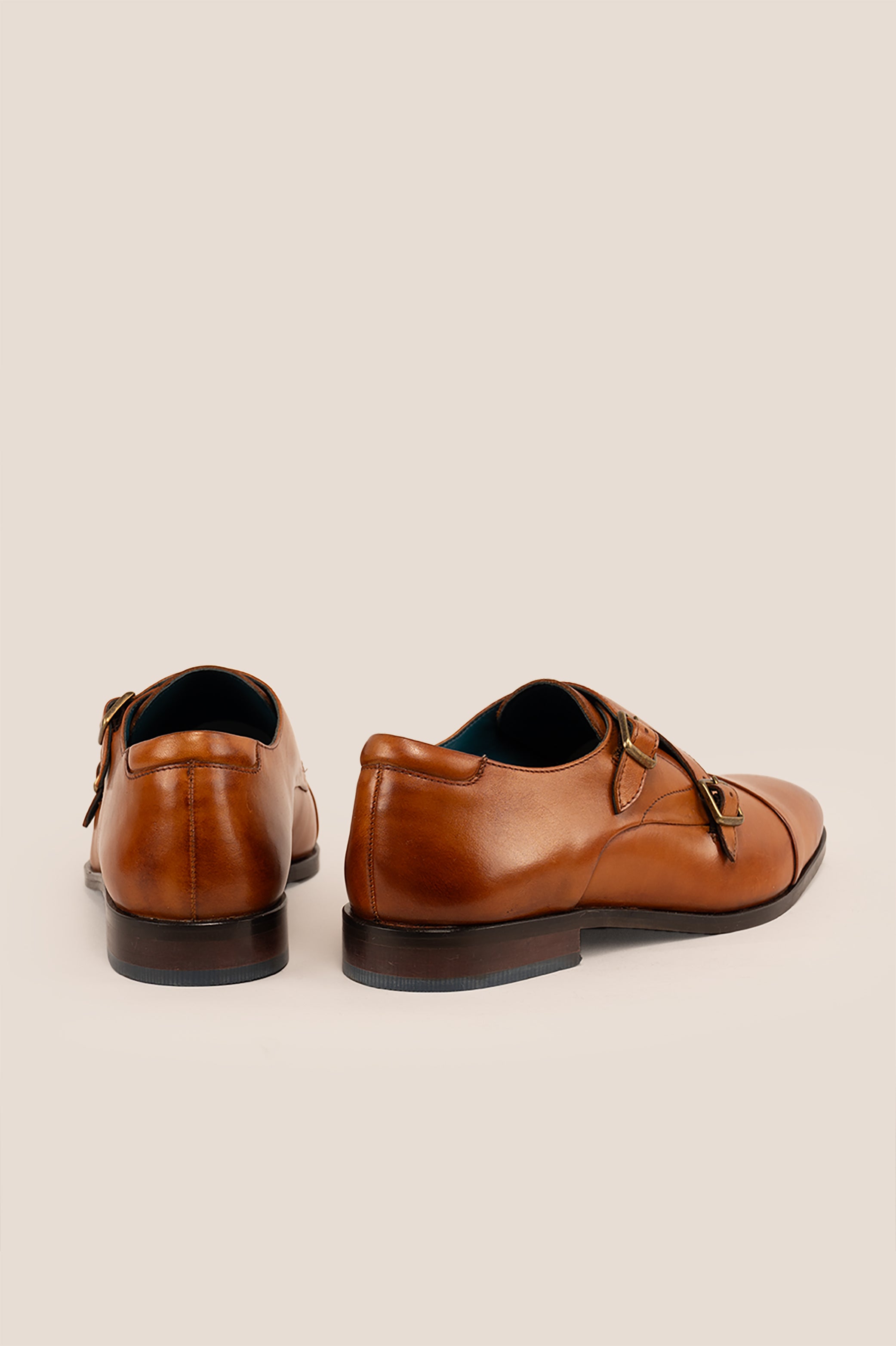 Hadley Brown Monk Shoe - Oswin Hyde