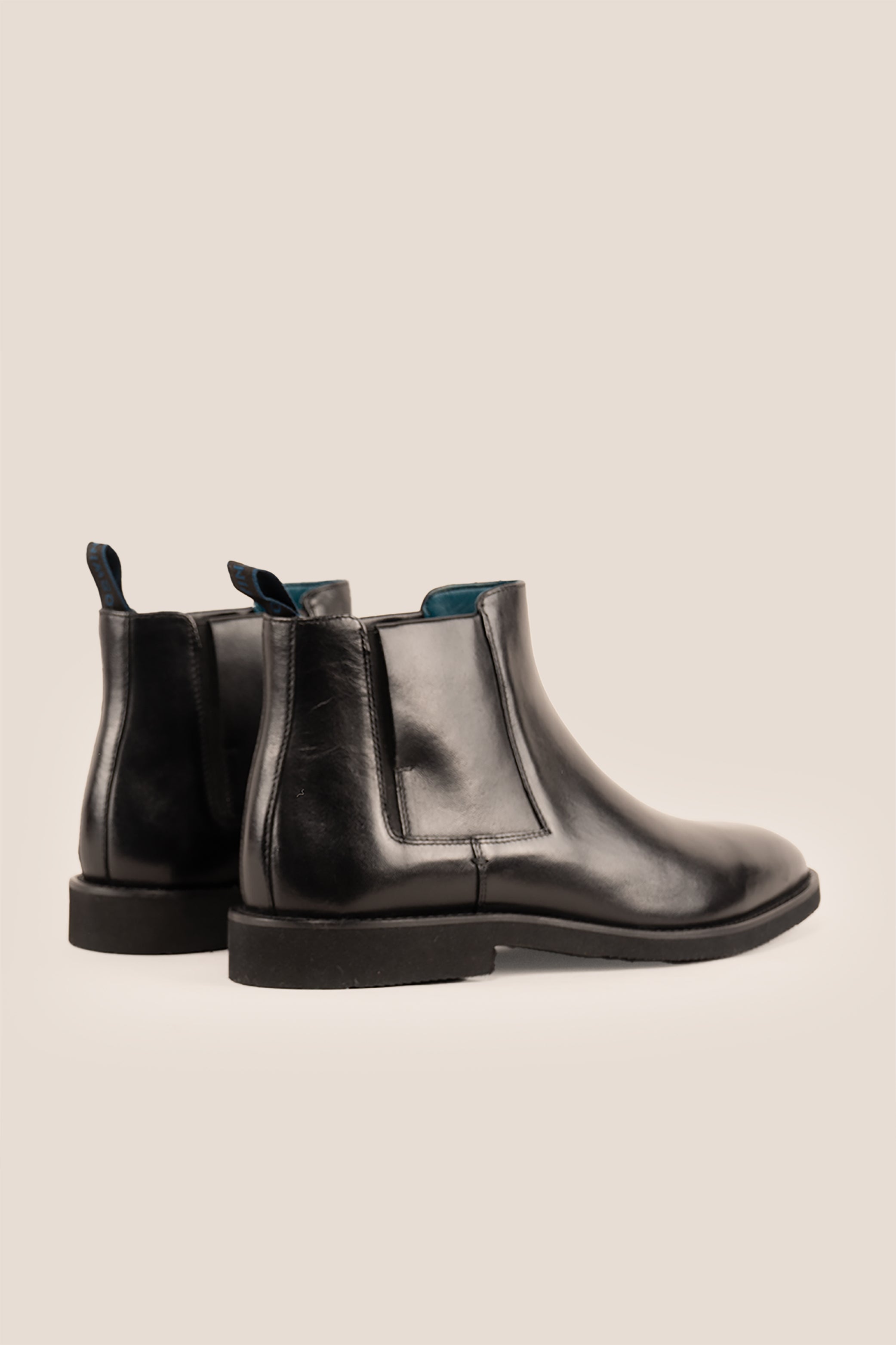 Christopher Black Chelsea boots for men crafted from premium leather with handmade soles, combining luxury, sophistication, and refined style for formal and office wear.
