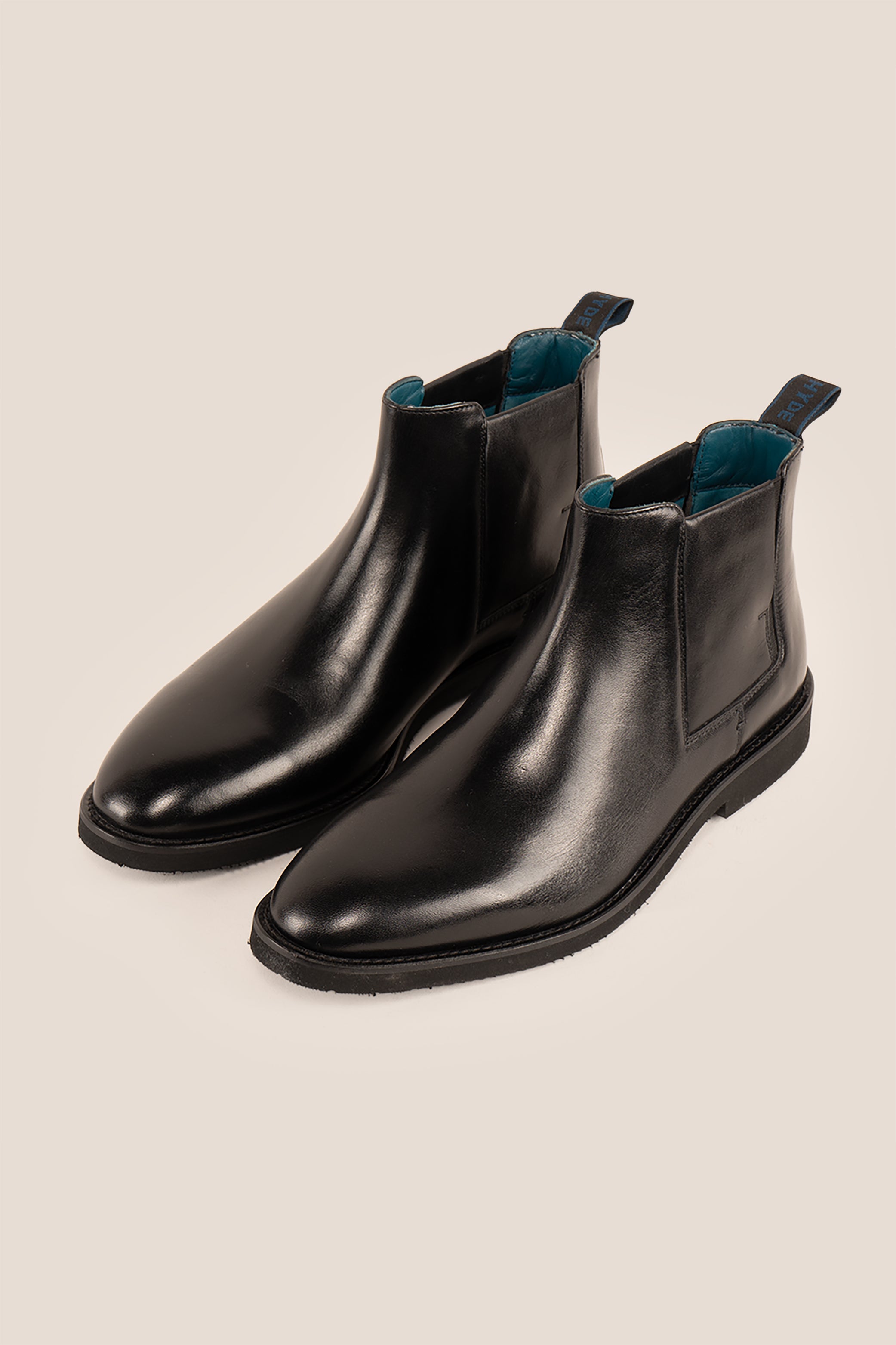 Christopher Black Chelsea boots for men crafted from premium leather with handmade soles, combining luxury, sophistication, and refined style for formal and office wear.