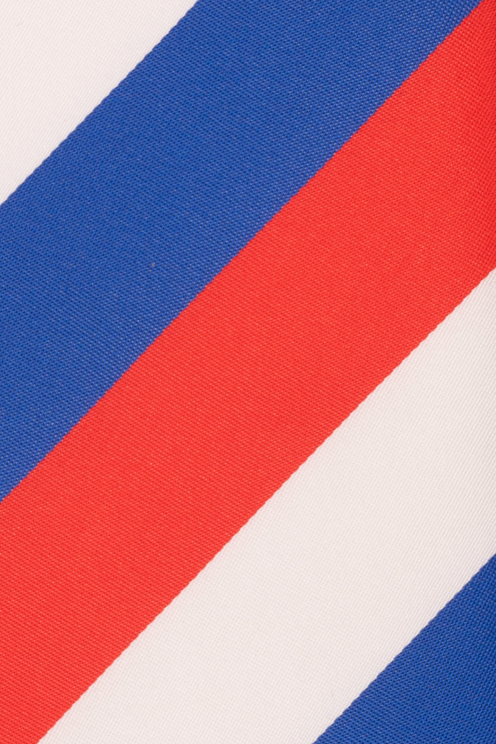 Classic Stripe Red White Blue tie with timeless design, perfect for weddings, office wear, and everyday occasions.