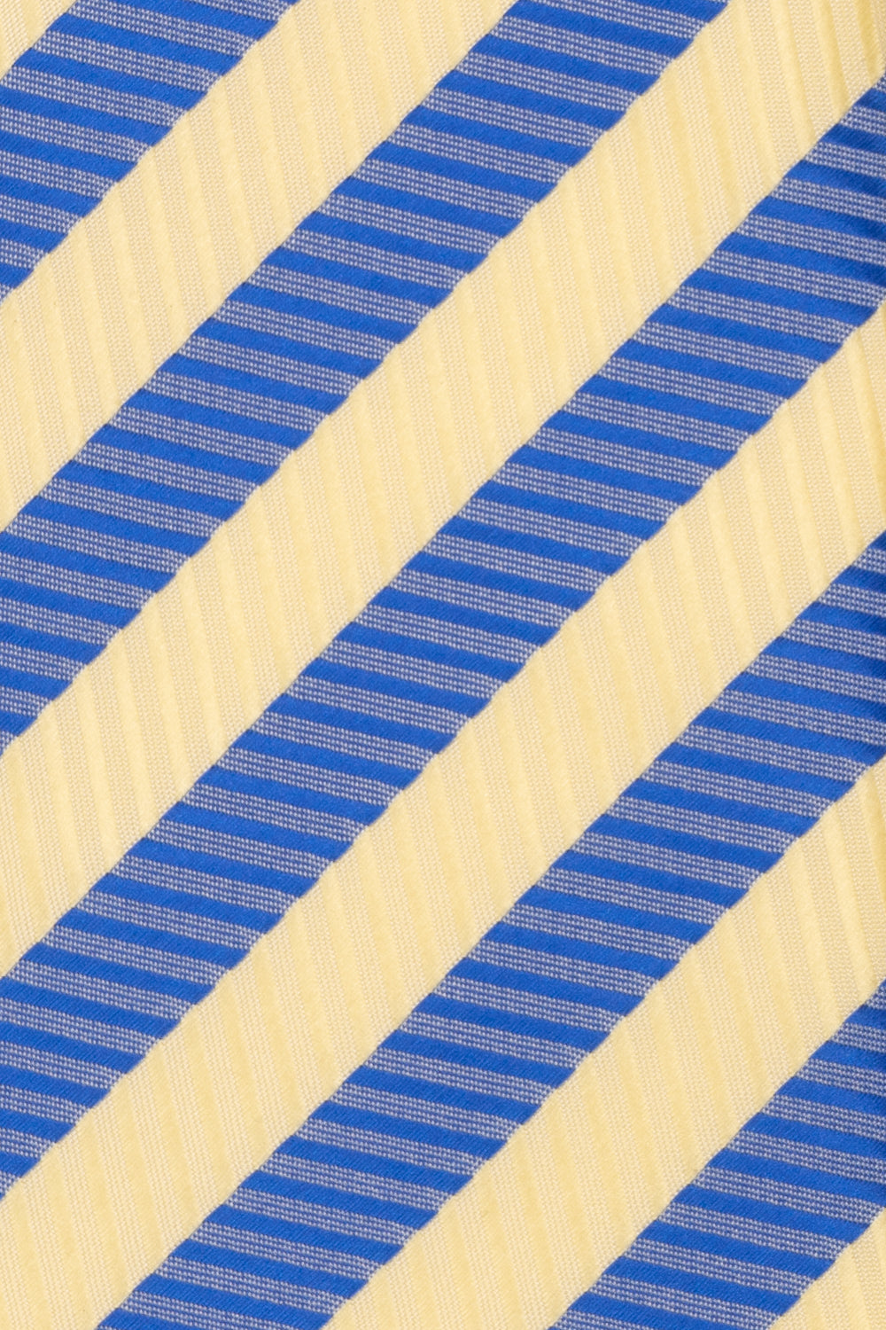Vintage Stripe Navy Cream tie with sophisticated design, ideal for weddings, office wear, and formal occasions.
