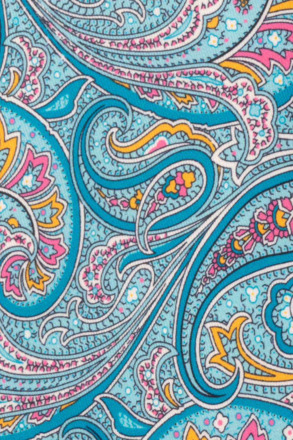 Print Blue tie with sophisticated design, ideal for office wear and daily occasions.