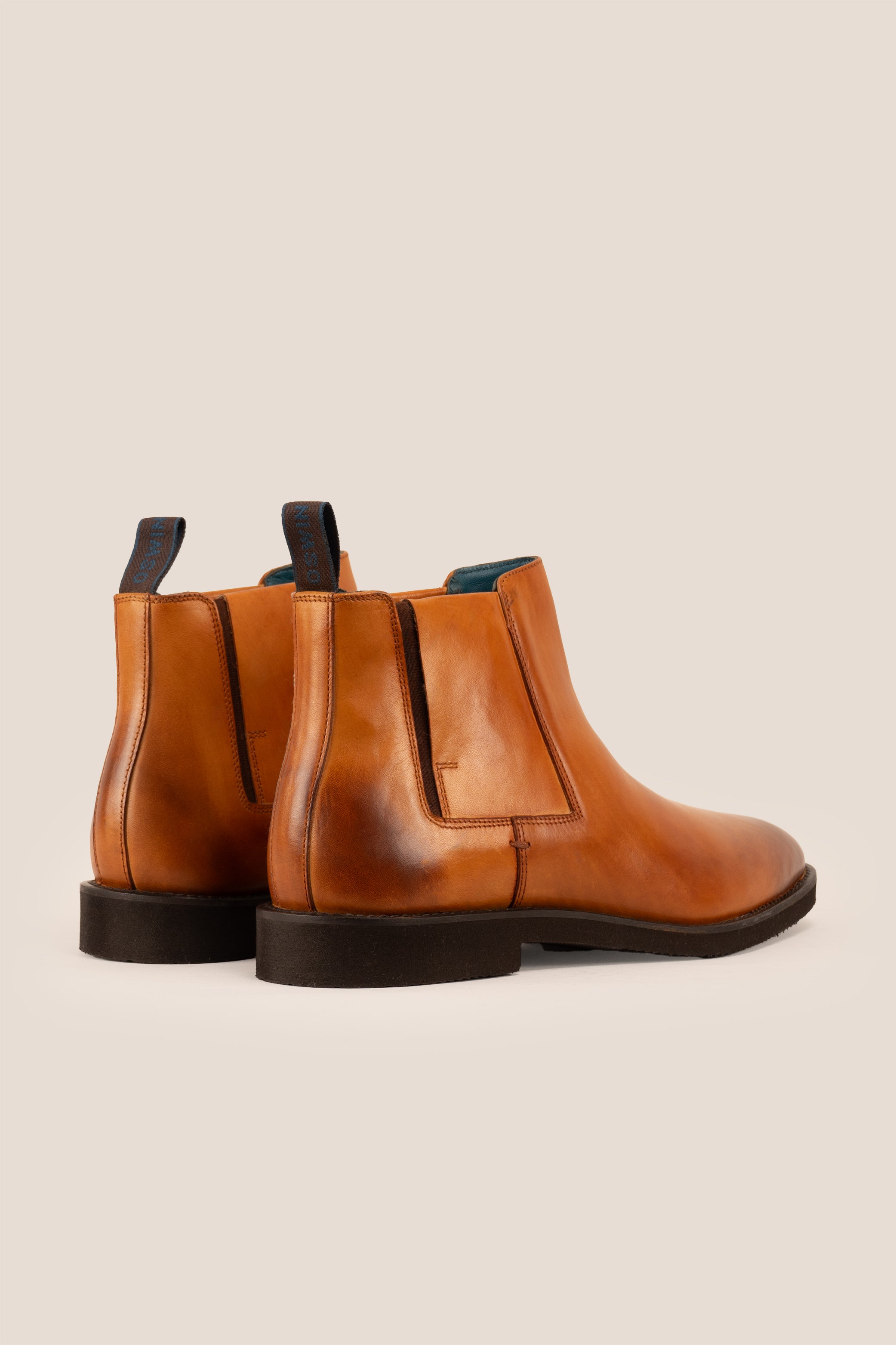 Christopher Tan Chelsea boots for men made from finest leather with handmade sole, designed for luxury, sophistication, and refined formal occasions.