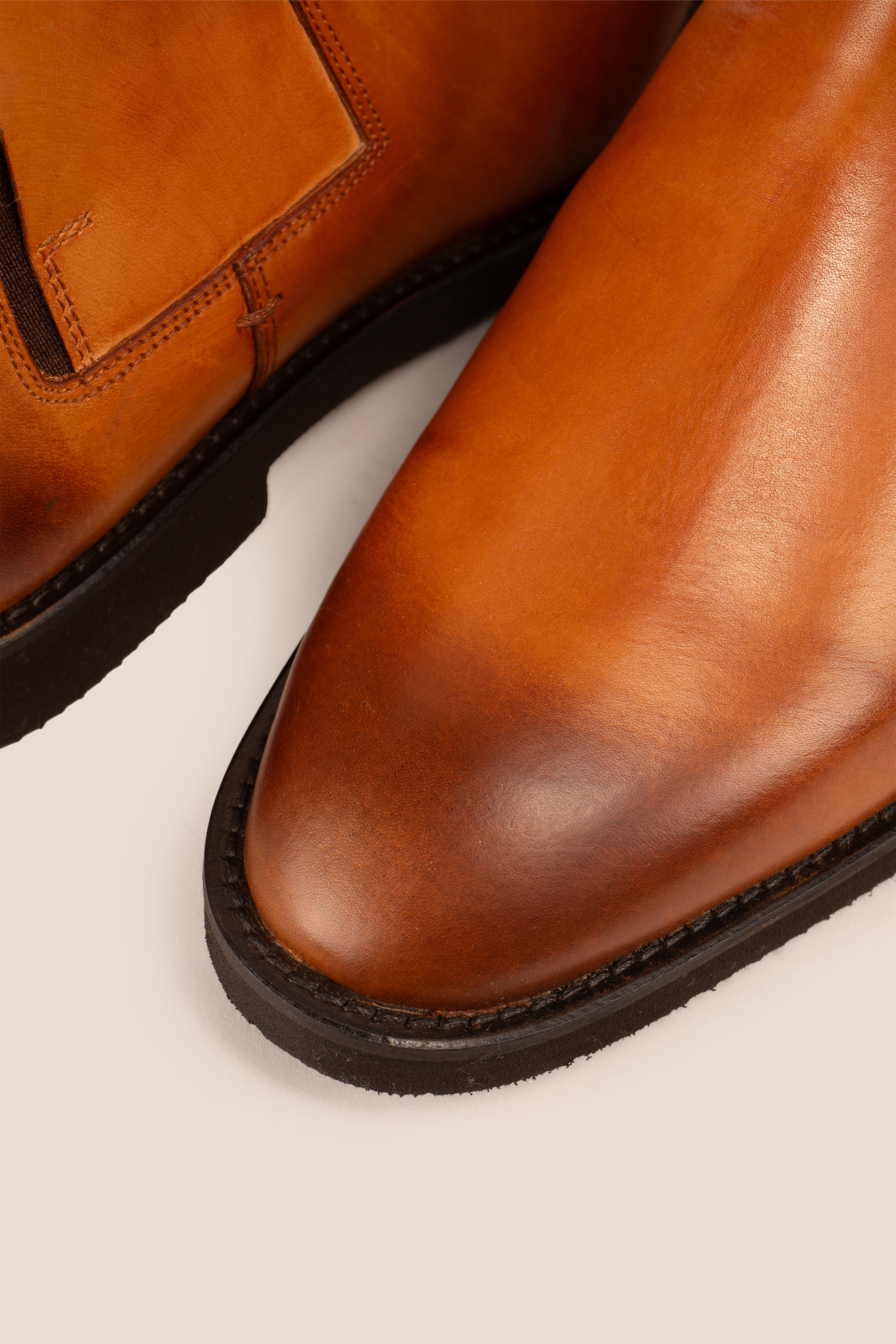 Christopher Tan Chelsea boots for men made from finest leather with handmade sole, designed for luxury, sophistication, and refined formal occasions.