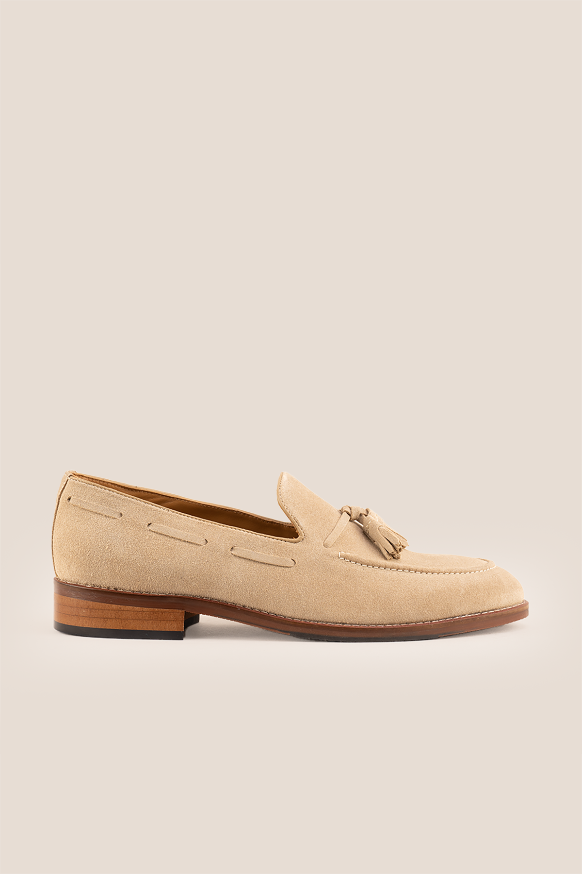 Issac Sand Suede Loafer for Men | Mens loafers for formal and casual occasions