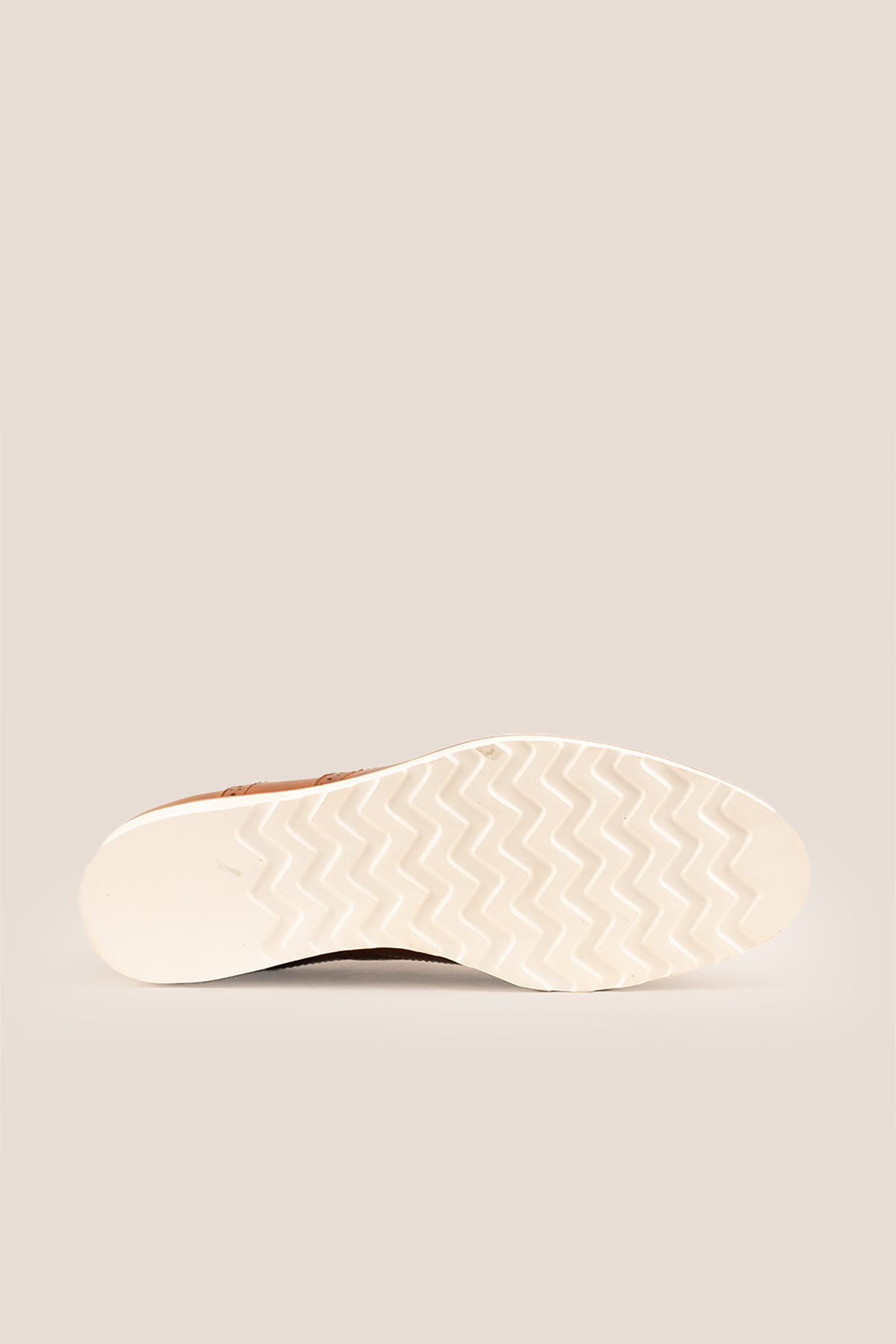 Tyler II tan Oxford brogue leather shoes for men featuring detailed perforation, premium leather, and a classic formal silhouette.