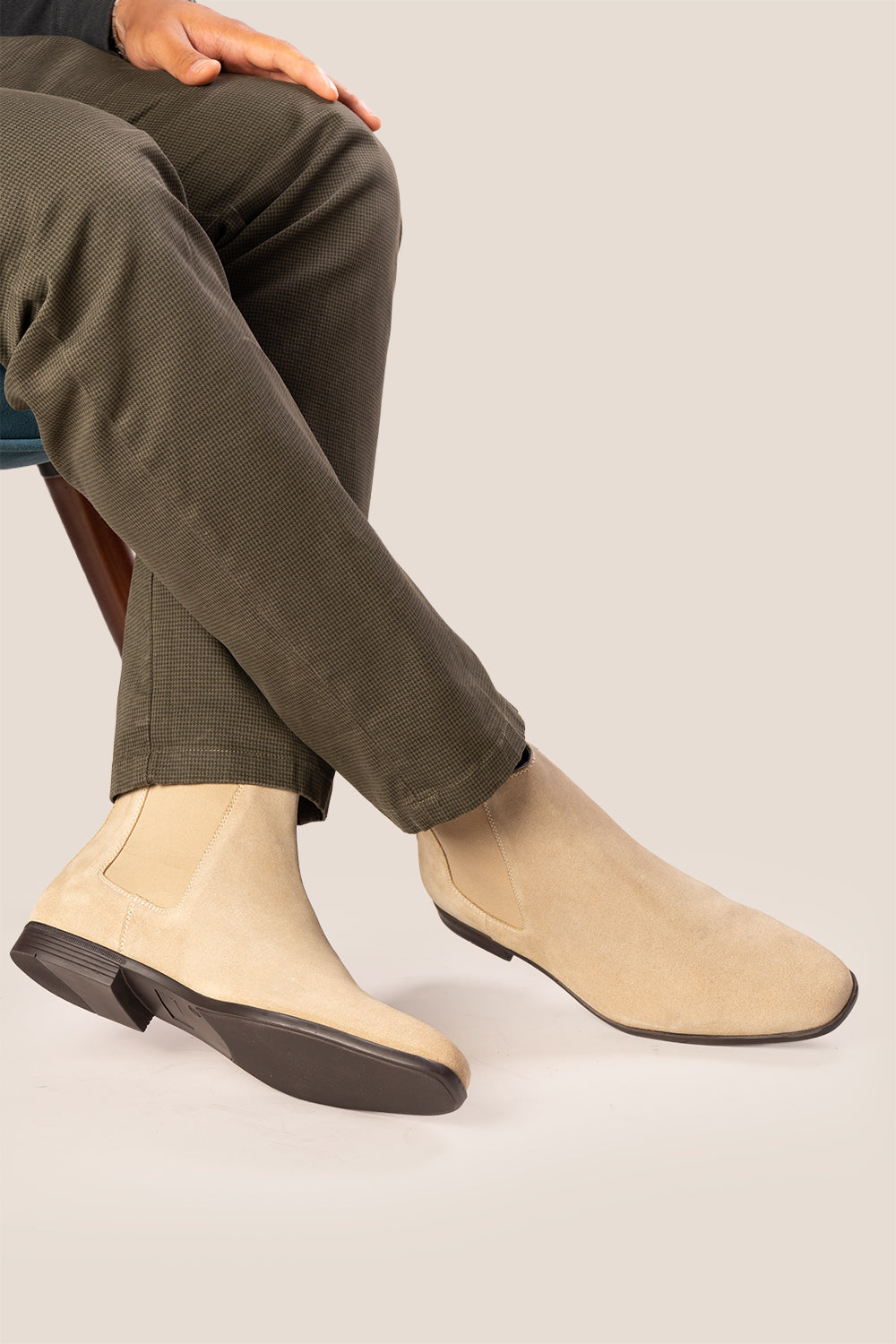 Darwin Sand Suede Chelsea boot for men | Best Chelsea boots