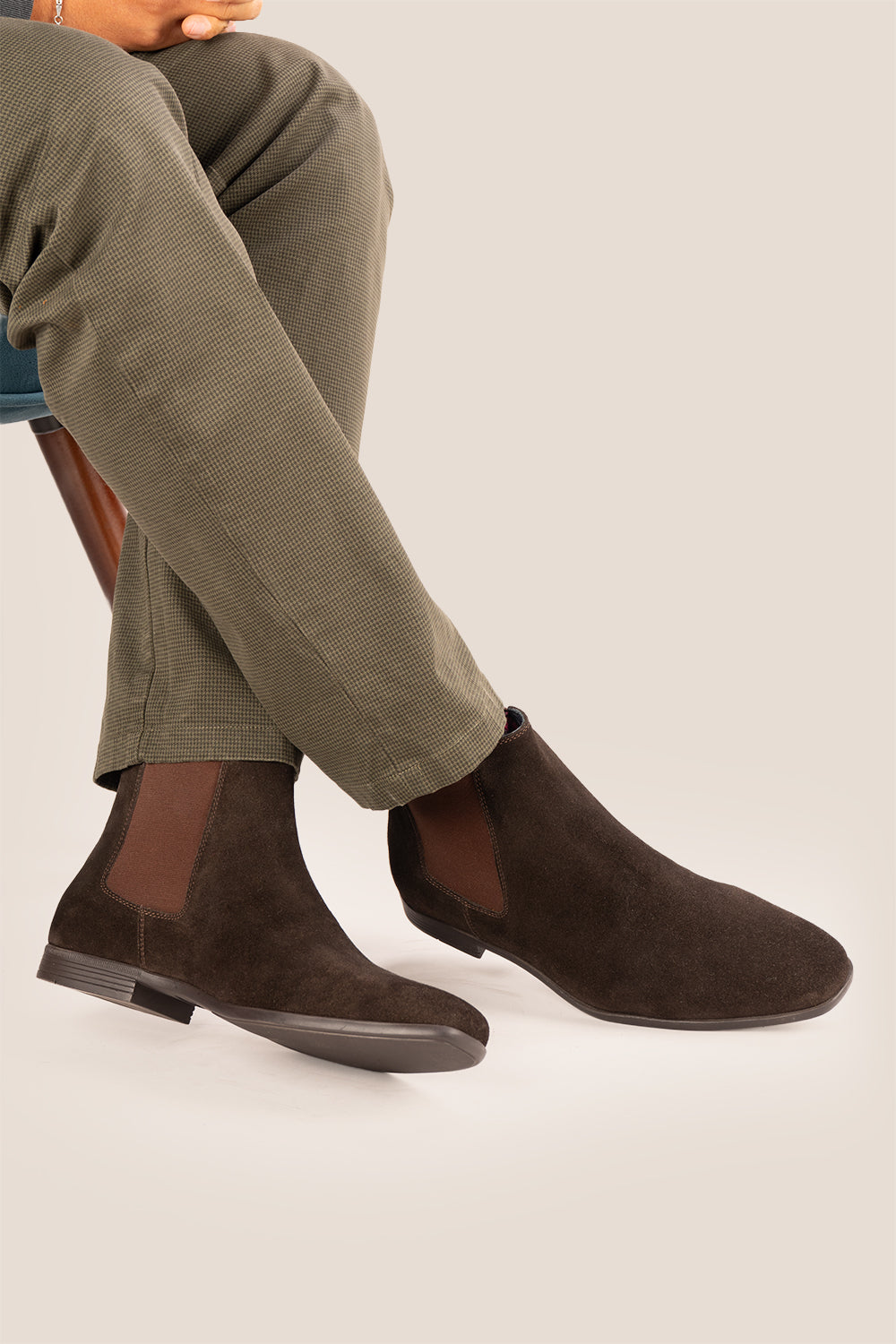 Darwin Brown Suede Chelsea boot for men | Best Chelsea boots
