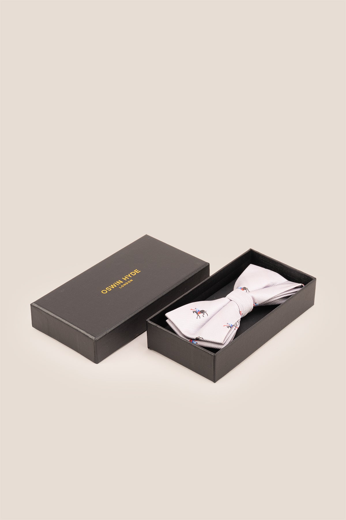 Cream Polo Bow Tie featuring a soft cream hue that exudes sophistication and timeless charm, perfect for weddings, formal events, and refined modern styling.