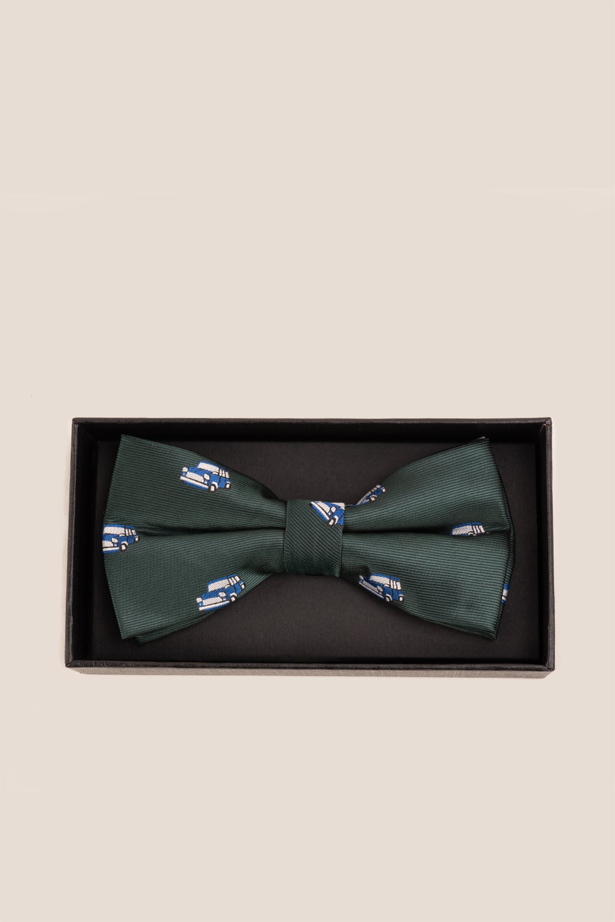 Green Mini Bow Tie for men featuring a deep green shade with subtle detailing, crafted for those who appreciate classic elegance and a refined, timeless formal style.