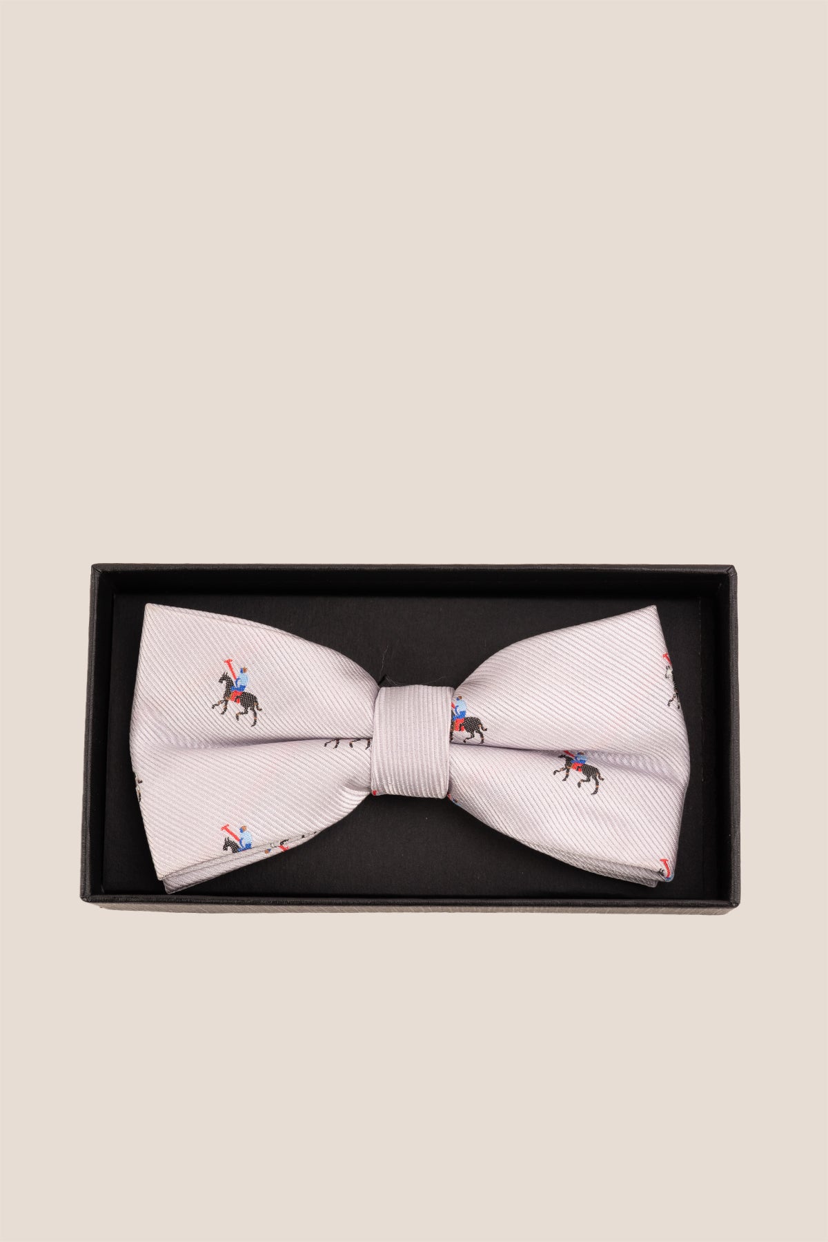 Cream Polo Bow Tie featuring a soft cream hue that exudes sophistication and timeless charm, perfect for weddings, formal events, and refined modern styling.