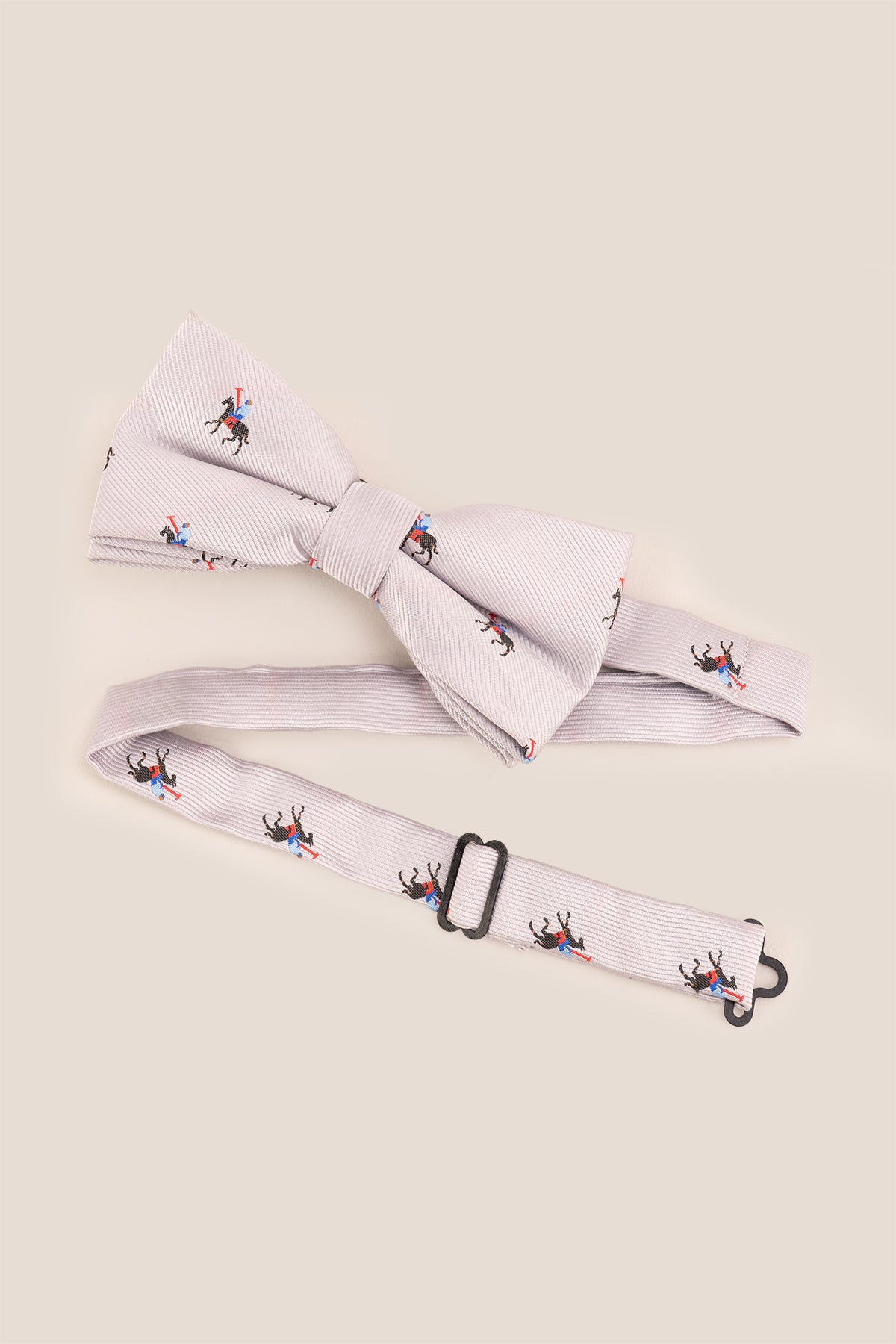 Cream Polo Bow Tie featuring a soft cream hue that exudes sophistication and timeless charm, perfect for weddings, formal events, and refined modern styling.