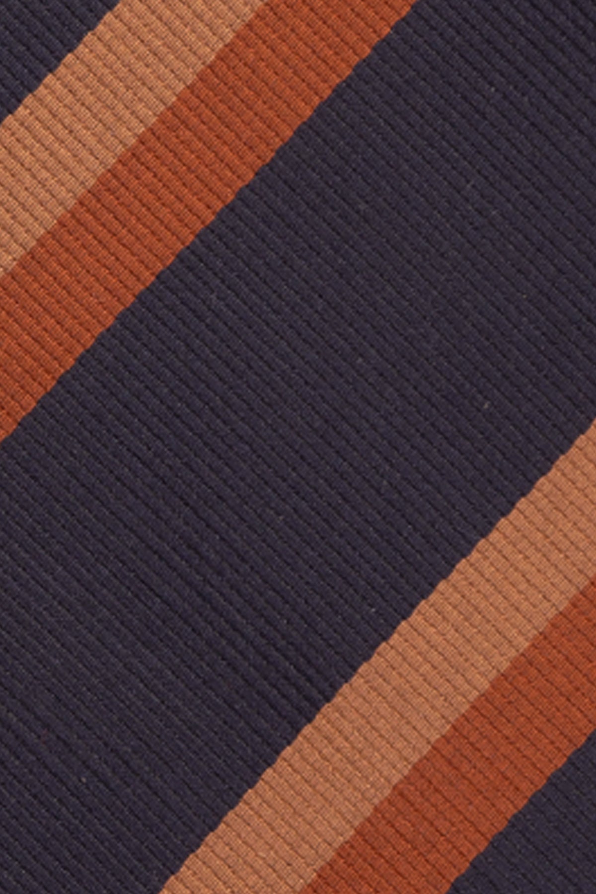 League Navy Stripes tie for men, designed with a classic and sophisticated navy stripe pattern.