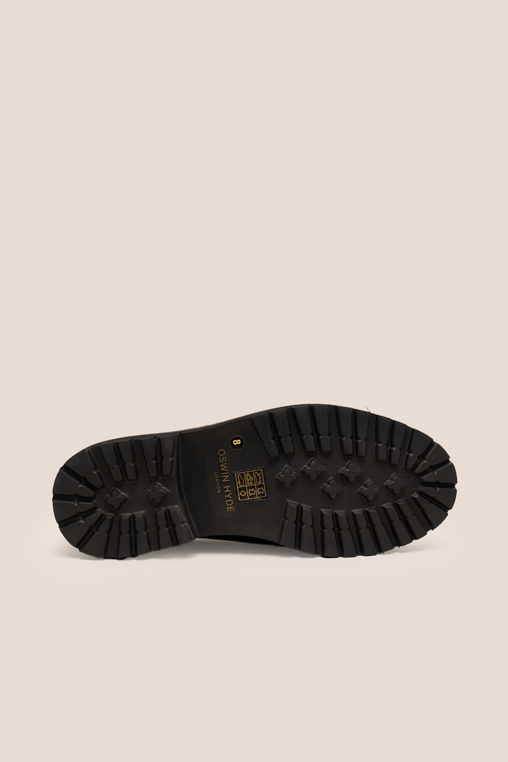 Joshua black leather Wallabee shoes for men by Oswin Hyde – casual luxury footwear with moccasin-style stitching and premium comfort.