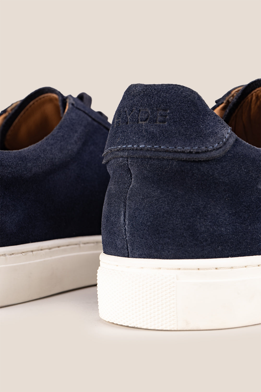 Harper Navy Suede