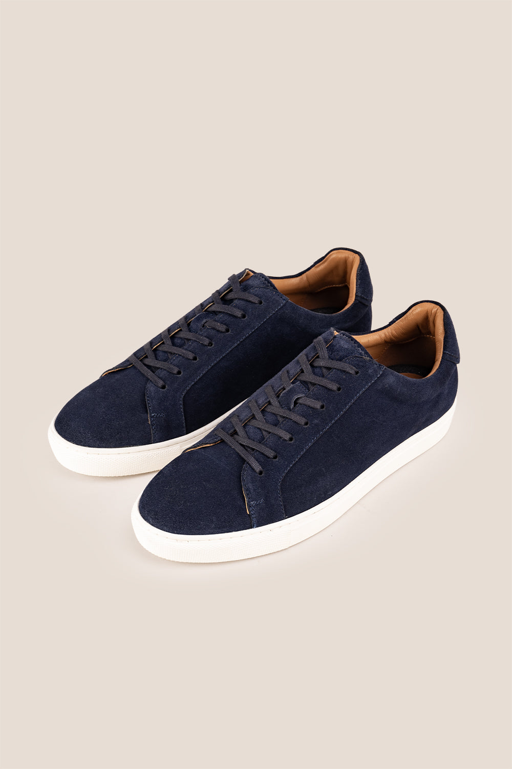 Harper Navy Suede