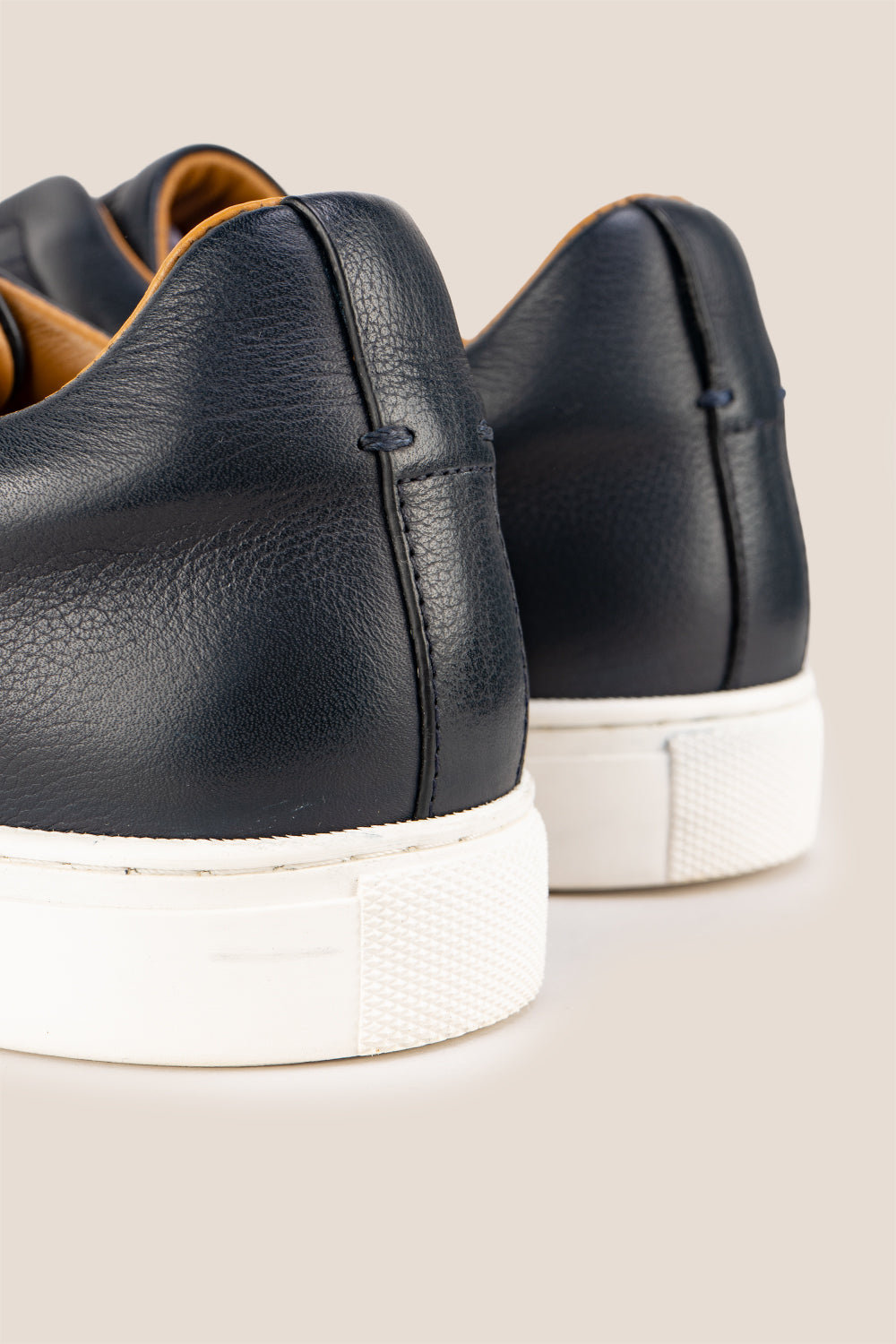 Smudge Navy Suede Sneakers for Men. Crafted from premium suede, offering lightweight wear, modern style