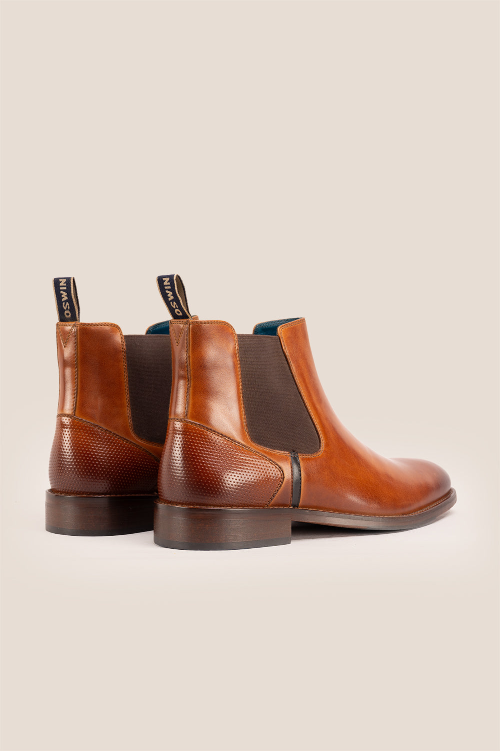 Jack Tan Chelsea boots for men made with premium leather, lambskin lining, and a handmade sole—offering comfort, craftsmanship, and timeless sophistication.