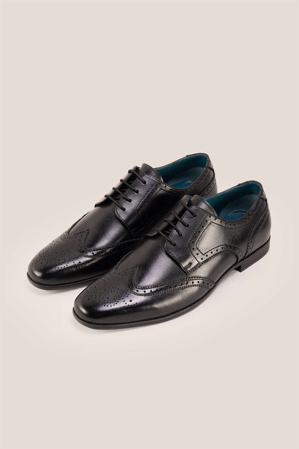 Miller Black derby brogue marries timeless appeal with modern sensibility, offering a sophisticated choice for those who appreciate quality footwear