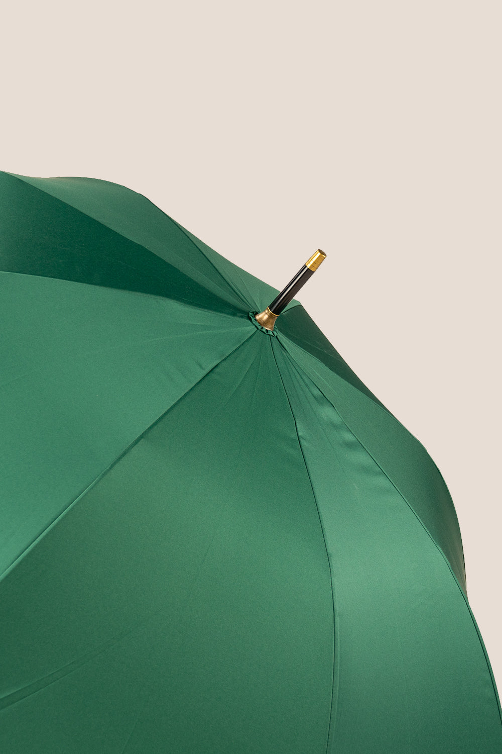 Jaxon Racing Green Curved Handle Long Umbrella | Oswin Hyde.