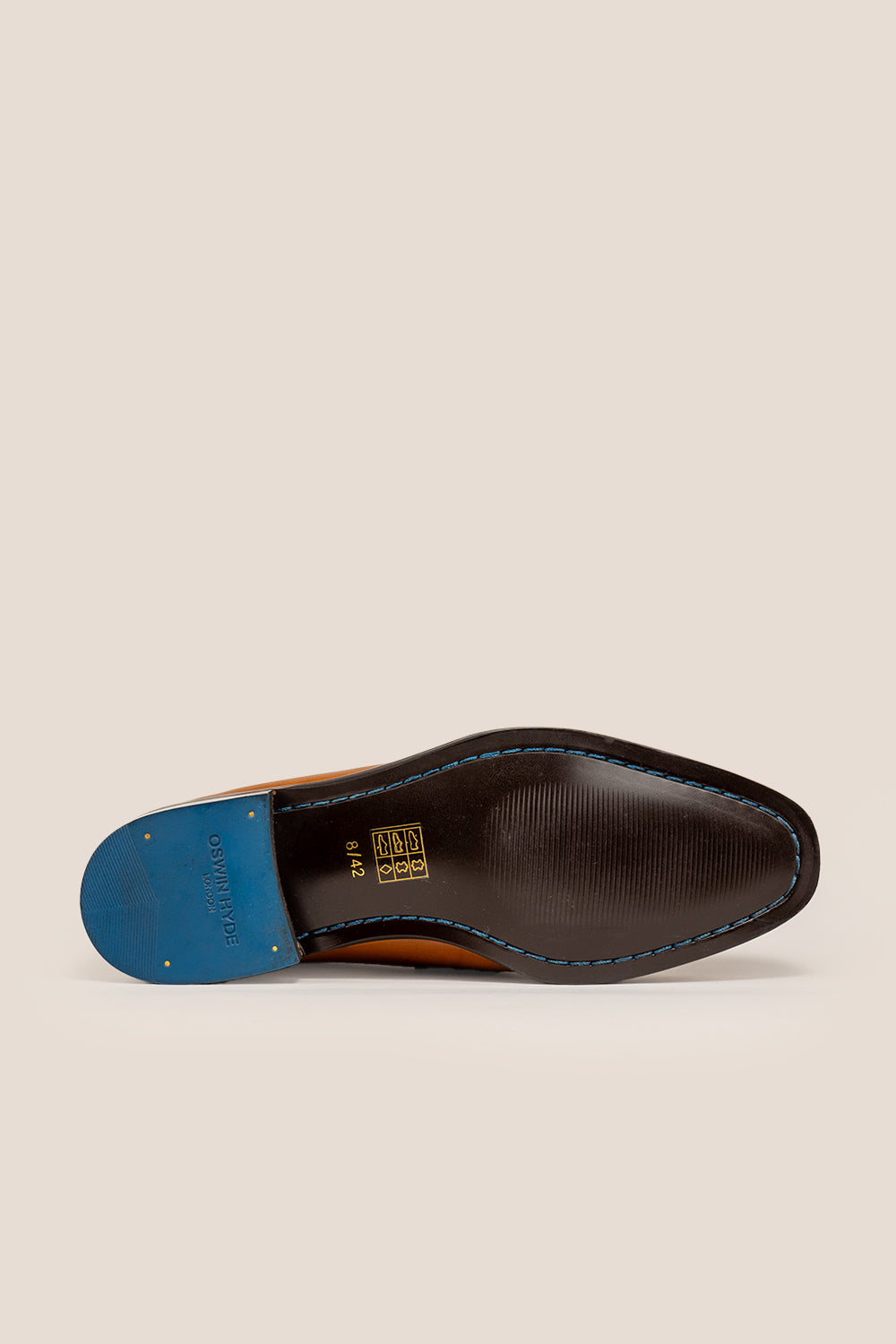 Emmet Tan men’s leather loafers featuring premium tan leather with tassel trim, ideal for formal and smart casual wear.