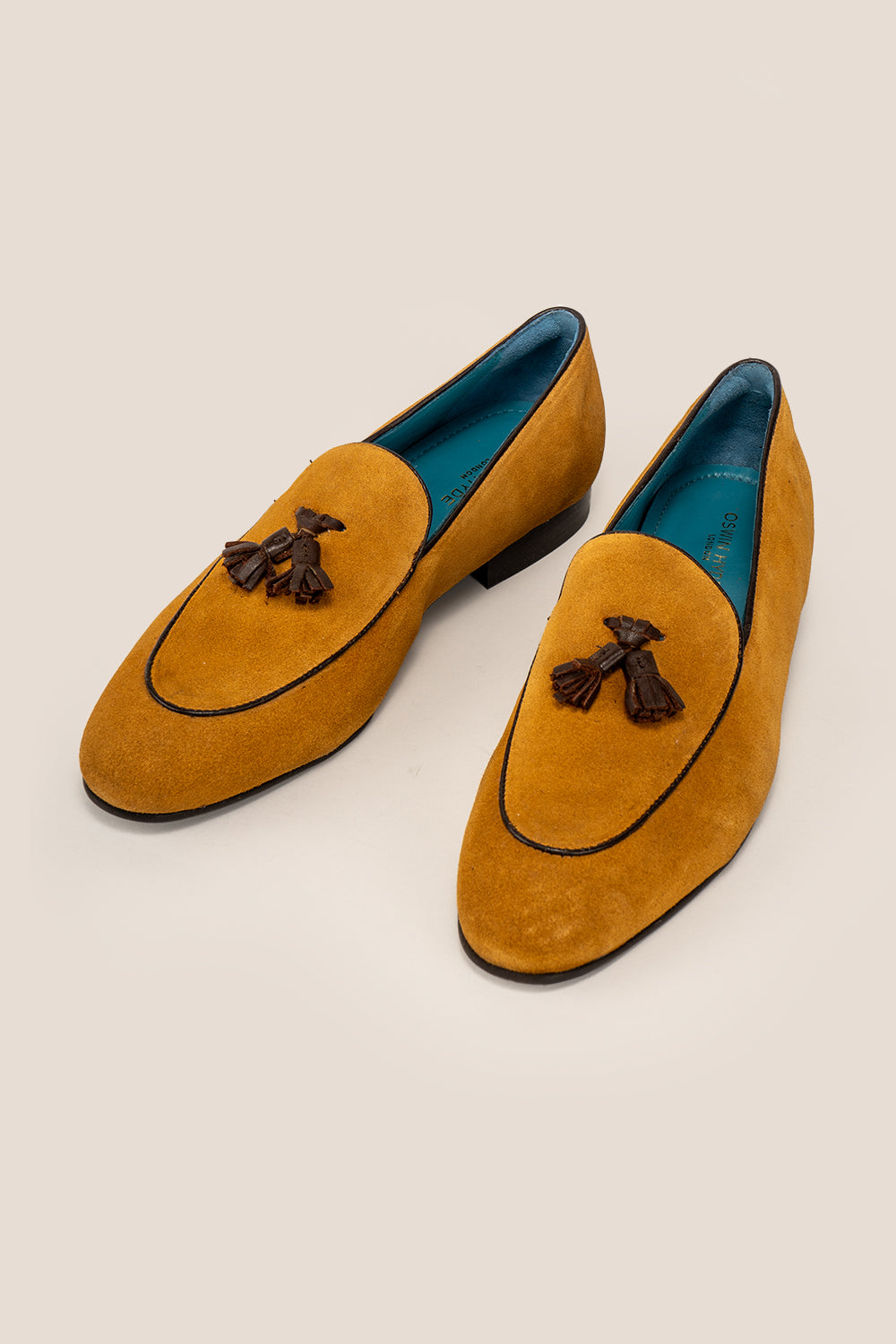 Barclays Tan suede tassel loafer for men, crafted with premium suede and detailed tassels, perfect for formal and smart casual wear.