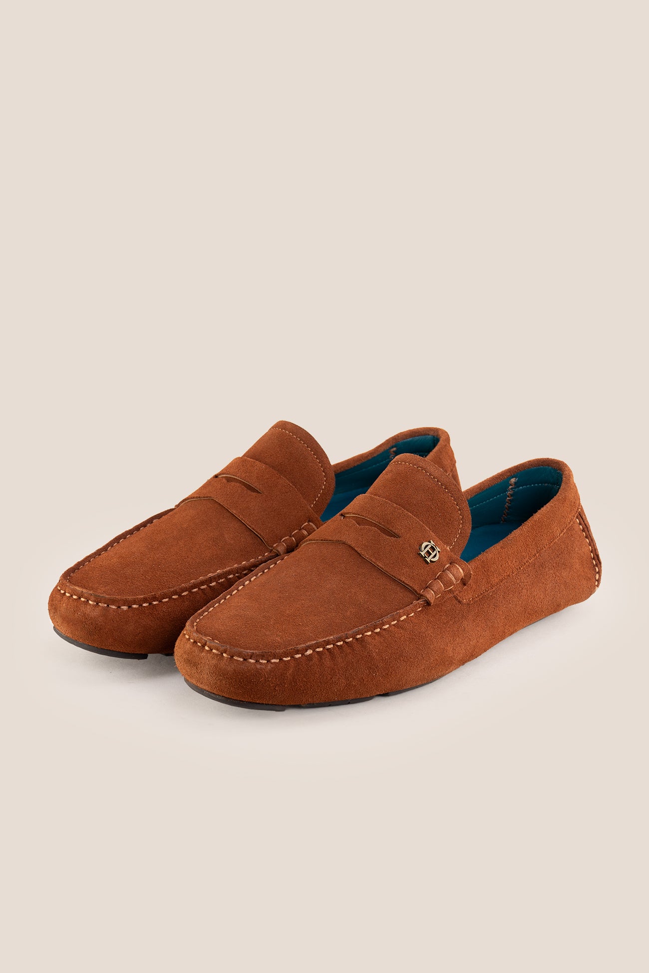 Jenson Tobacco suede driving loafer soft suede in a rich tobacco tone with both style and practicality
