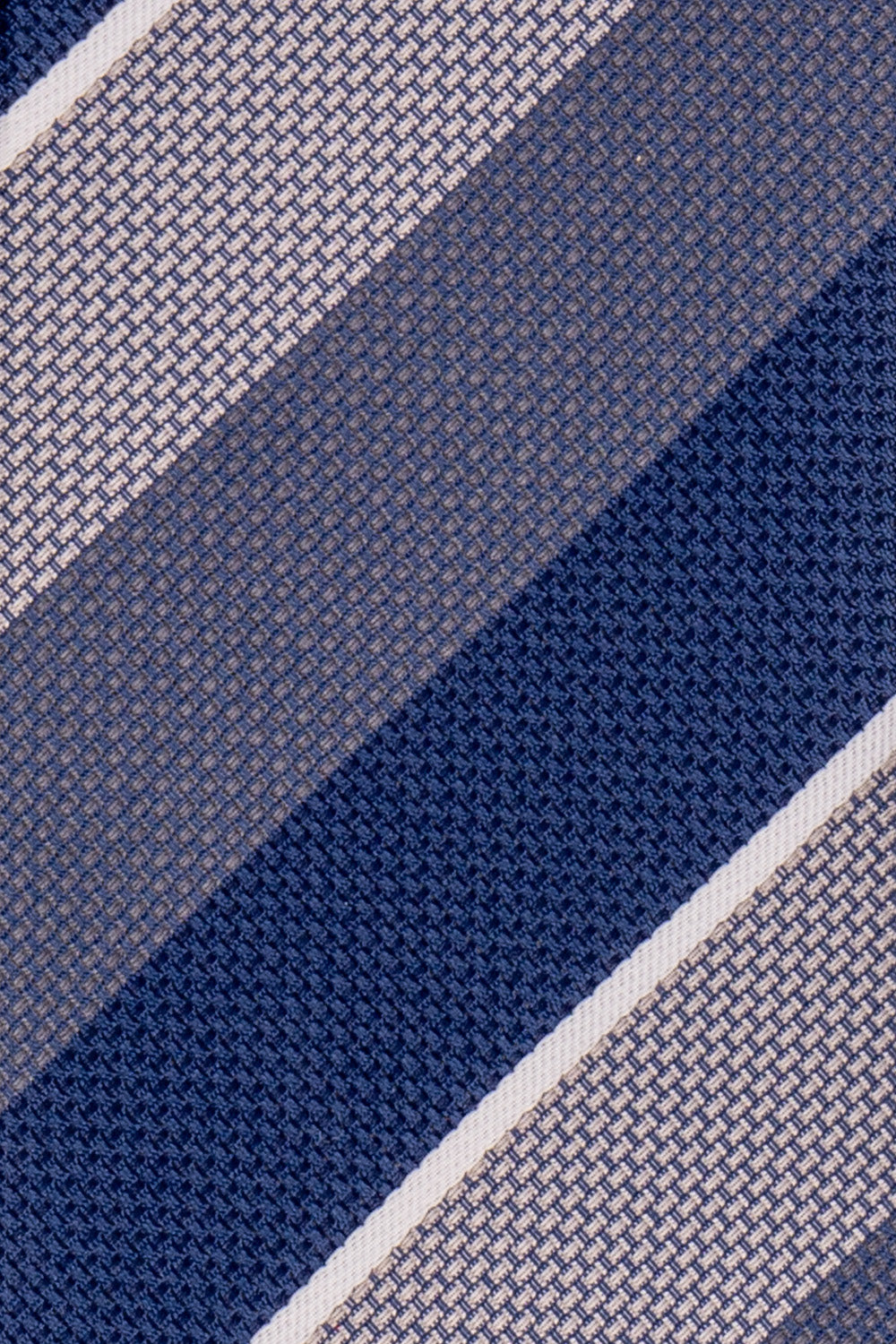Percy Navy tie with classic striped design, perfect for weddings, parties, and formal occasions.