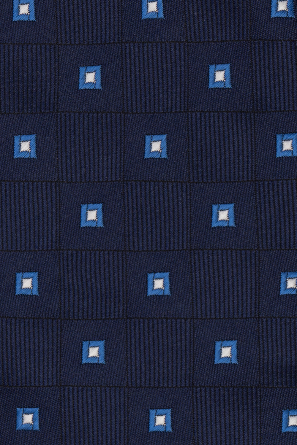 Multi Square Navy tie with stylish design, perfect for weddings, office wear, and formal occasions.