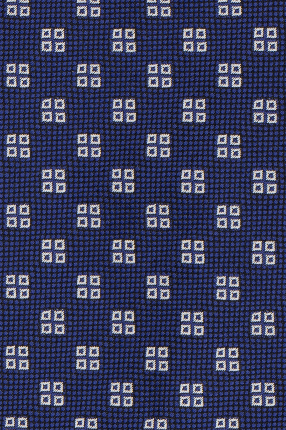 Geometric Squares Navy tie with unique design, ideal for weddings, office wear, and formal occasions.