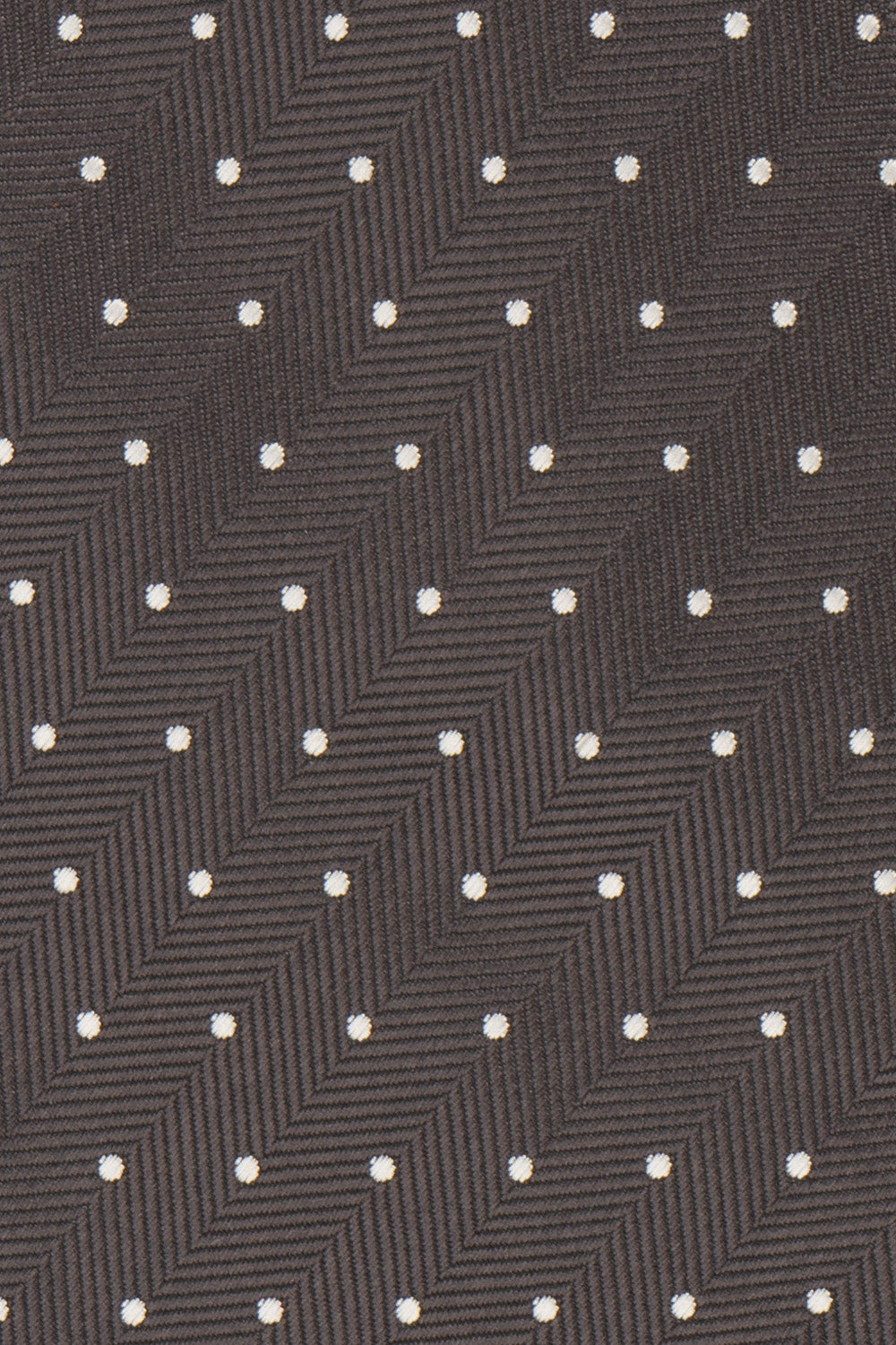 Polka Grey tie with sophisticated design, ideal for weddings, office wear, and casual outings.