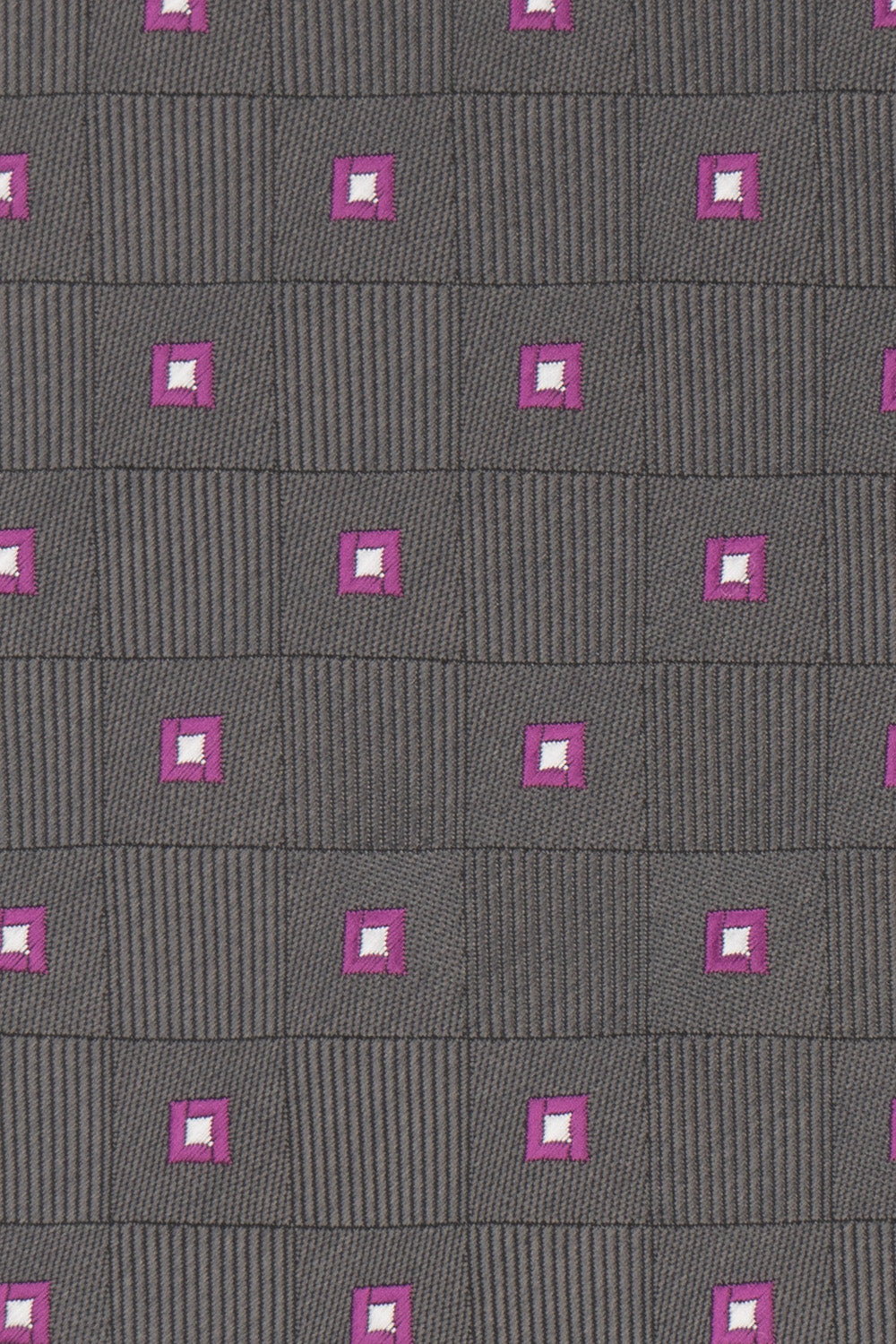 Multi Square Grey tie with versatile design, ideal for weddings, office wear, and formal occasions.