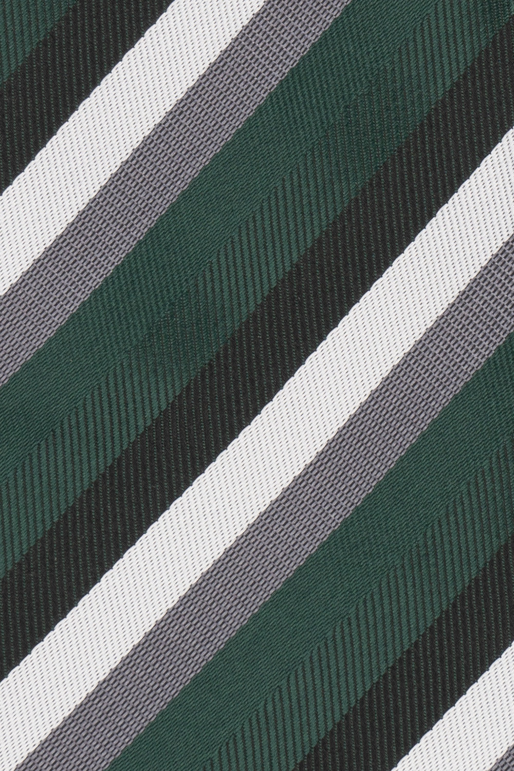 Classic Multi Stripe Green tie with sophisticated design, perfect for weddings, office wear, and formal occasions.