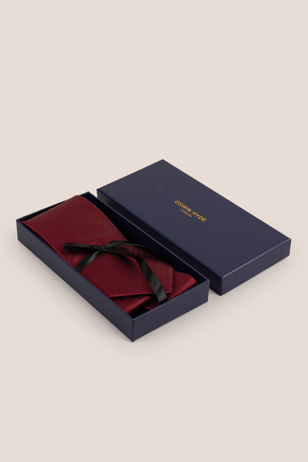 Bordo Self Stripe tie with sophisticated design, ideal for weddings, office wear, and formal occasions.
