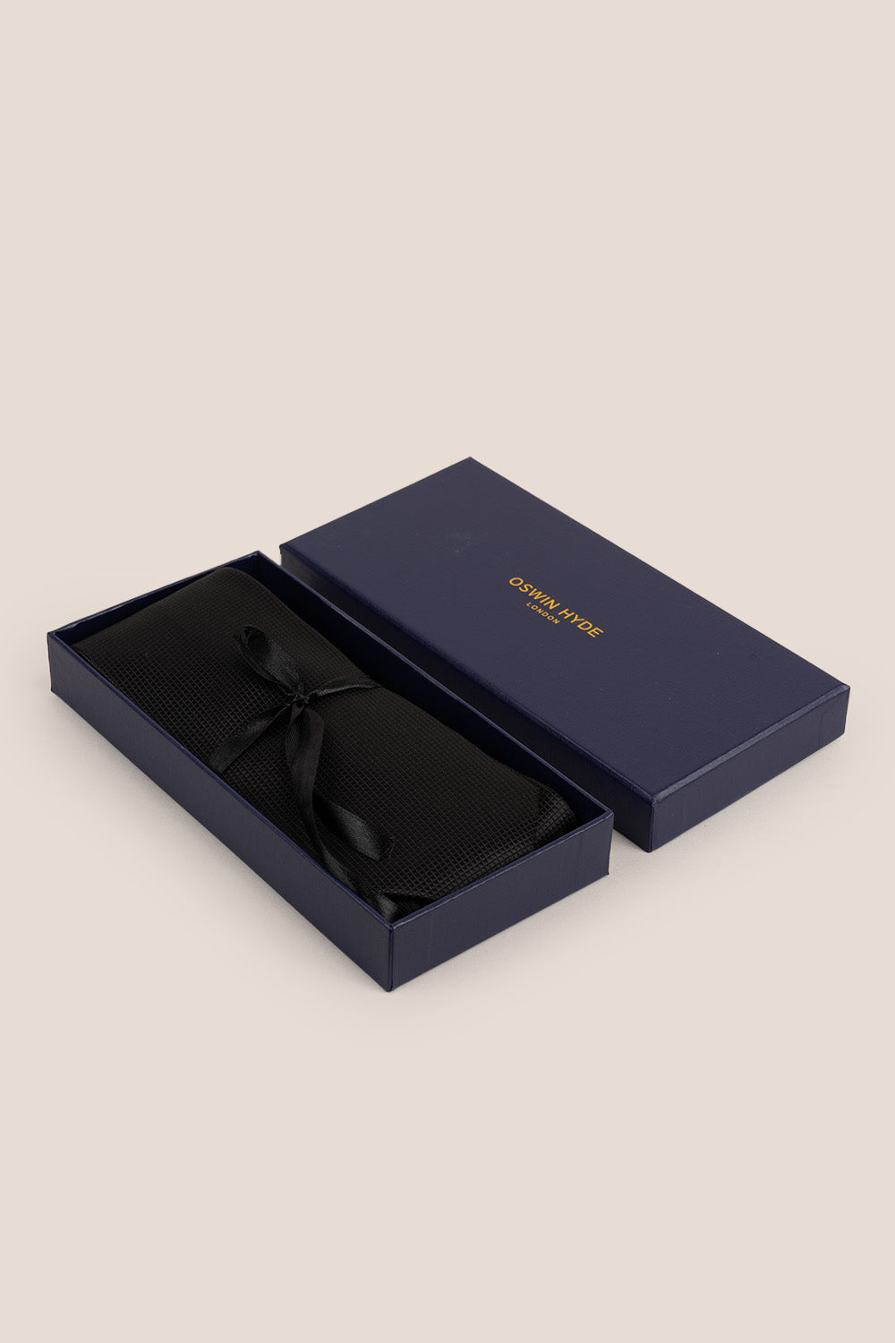 Black Texture tie with sleek design, perfect for weddings, office wear, and casual events.