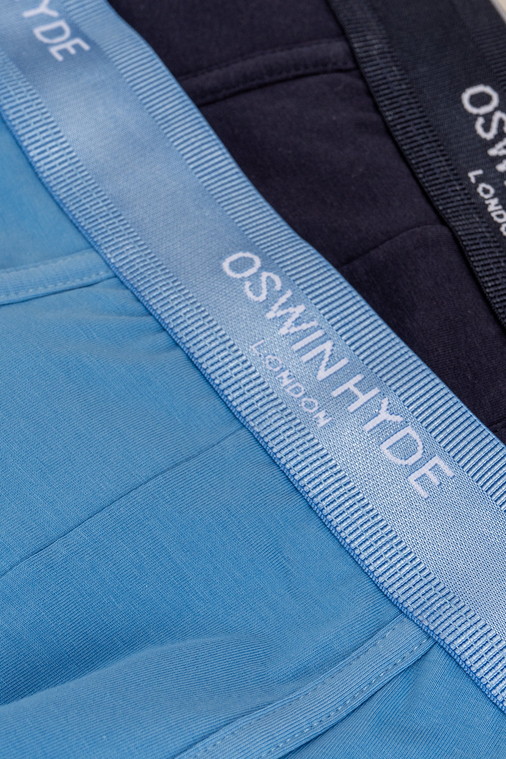 Oswin Hyde Lorn boxers 2-pack - Premium cotton underwear with comfort waistband