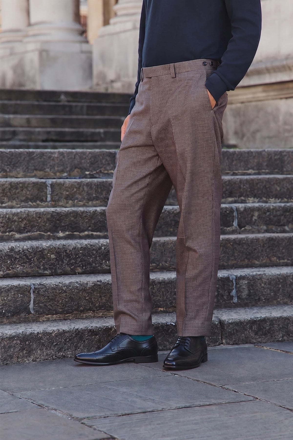 Miller Black derby brogue marries timeless appeal with modern sensibility, offering a sophisticated choice for those who appreciate quality footwear