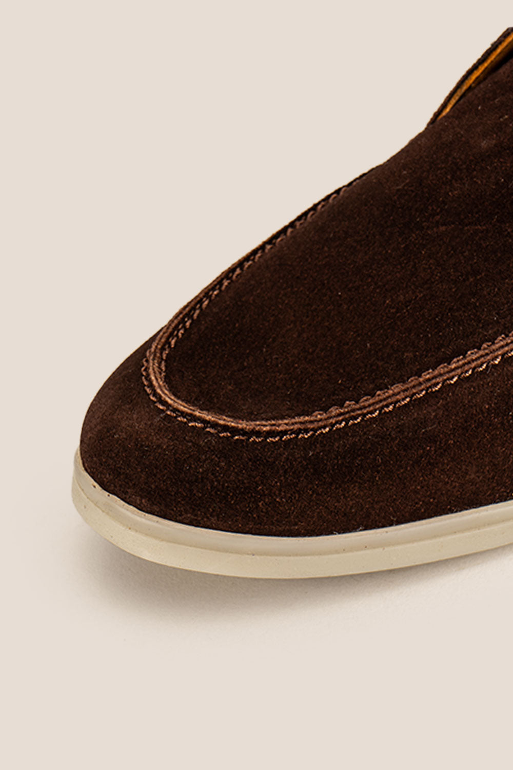 Damien Caribou suede lace-free chukka boots for men with sleek silhouette and minimalist design, ideal for dress and casual occasions.