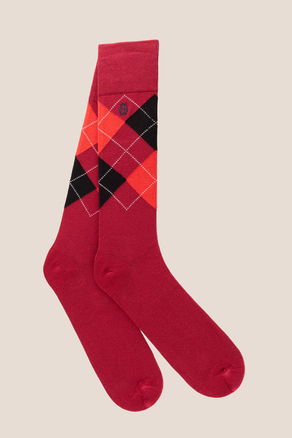 Premium cotton bold argyle socks designed by Oswin Hyde for the discerning gentleman.