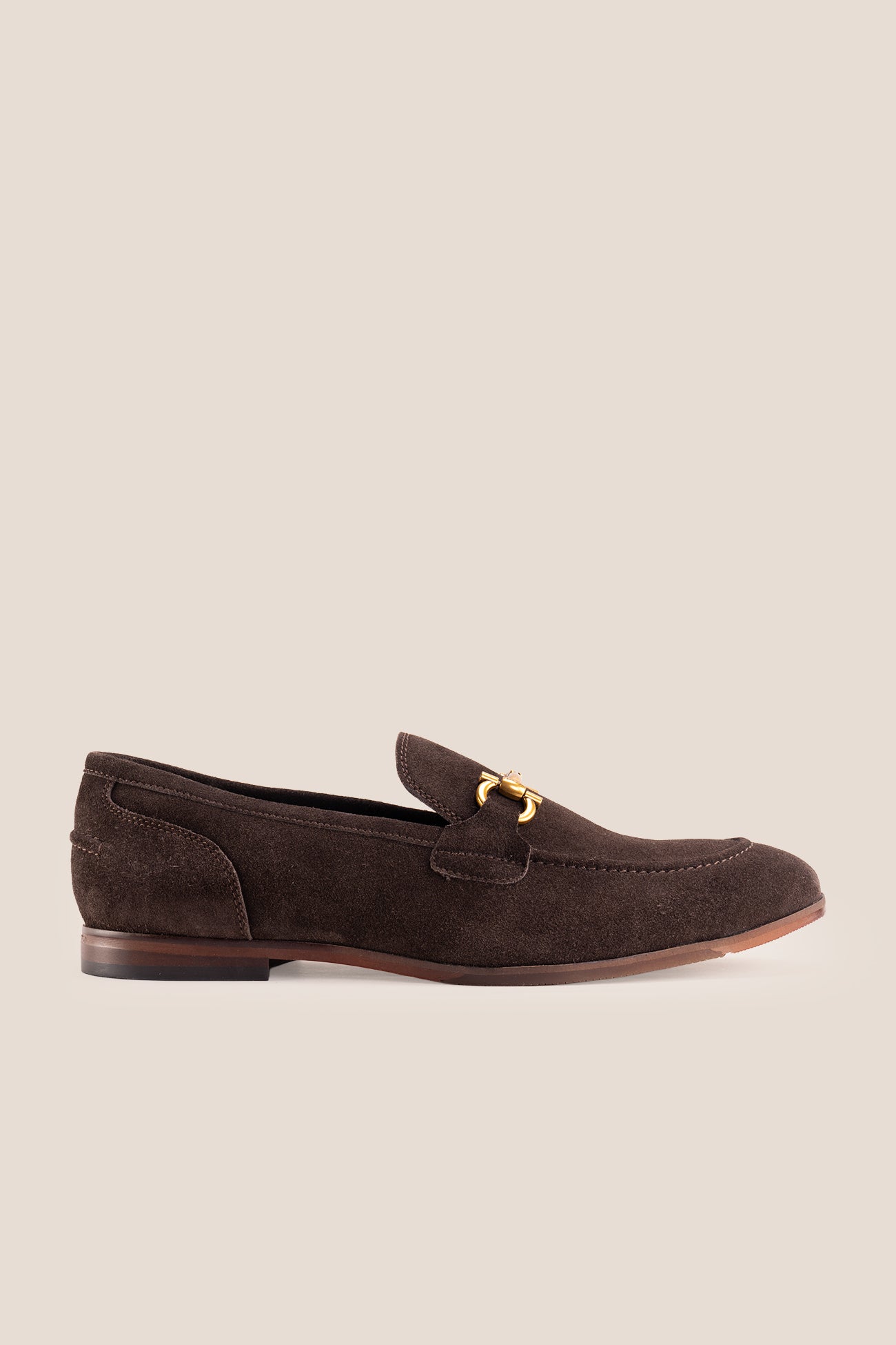 Horsebit men's Brown Suede Premium Loafers by Oswin Hyde with contemporary design and comfort.